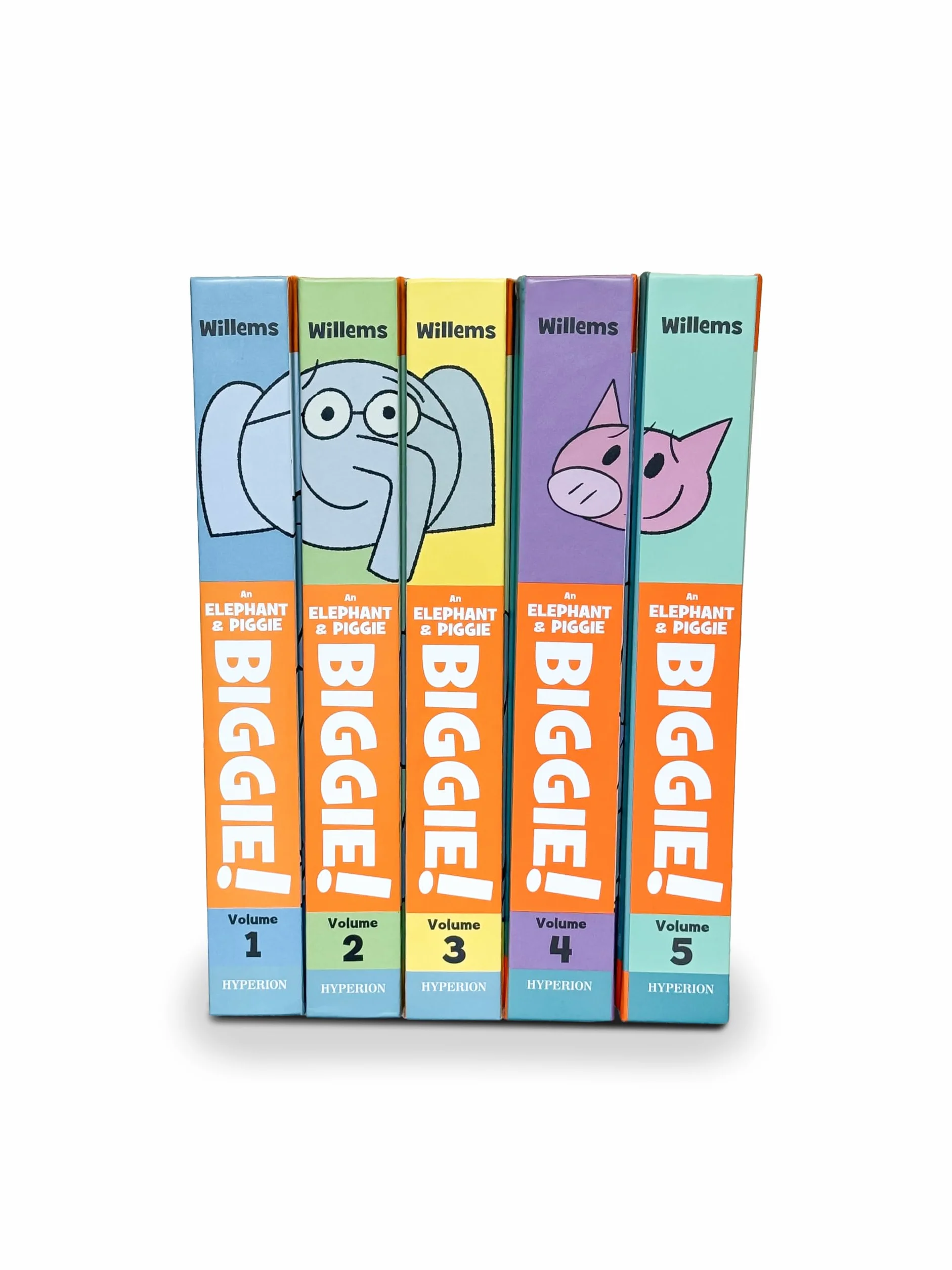 An Elephant & Piggie Biggie!: There is a Bird on Your Head / Are You Ready to Play Outside? / Elephants Cannot Dance! / Should I Share My Ice Cream? / I Will Take a Nap!