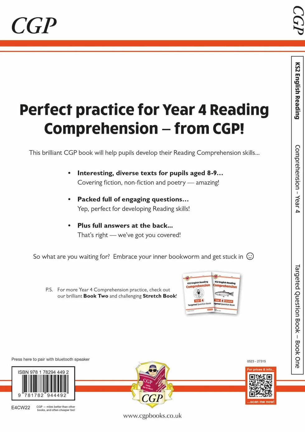 KS2 English eeading comprehension. Targeted question book (Vol. 4)