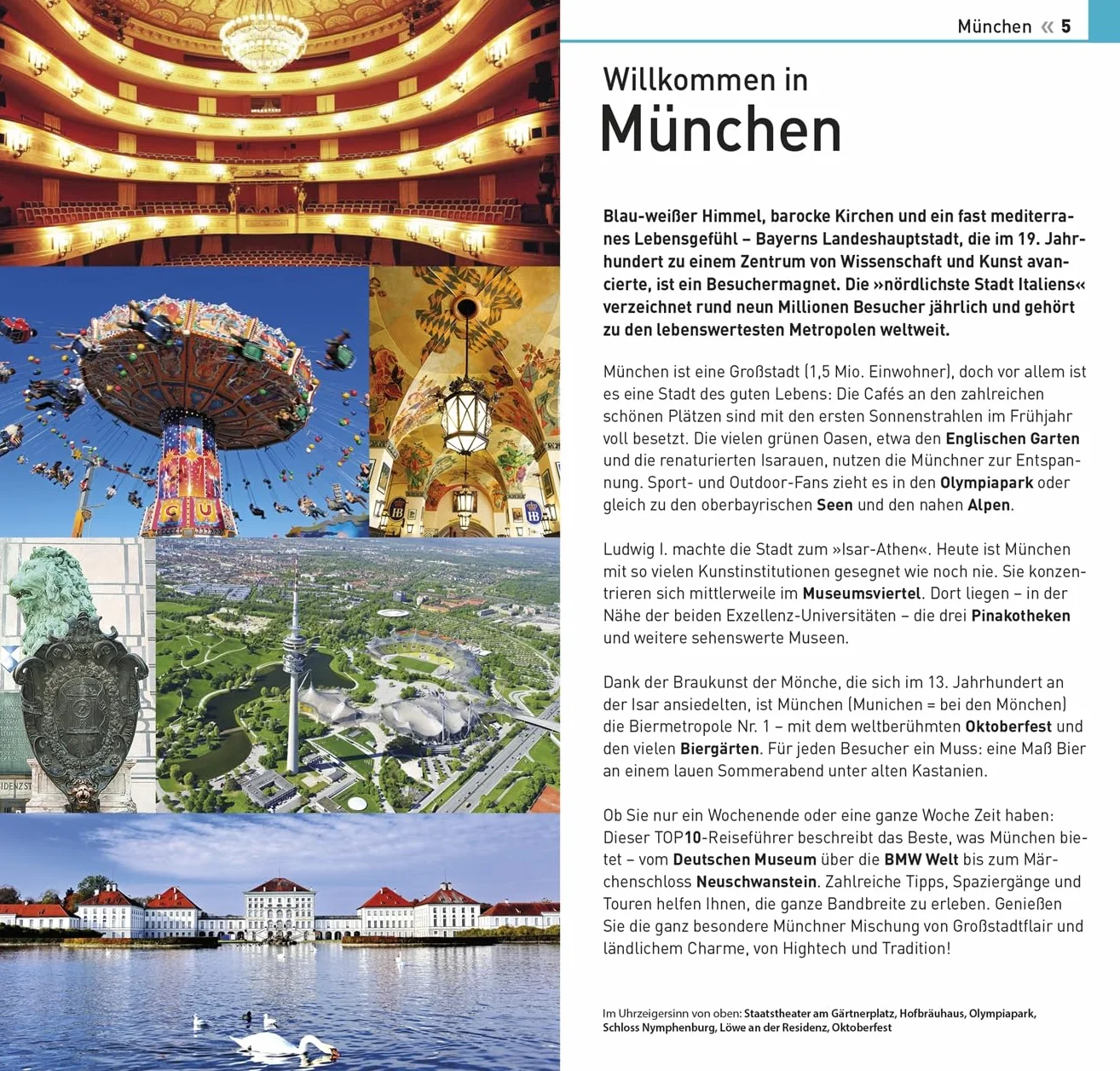 TOP10 Reiseführer München: TOP10-Listen zu Highlights, Themen und Stadtteilen mit wetterfester Extra-Karte. Von Reisenden. Für Reisende.