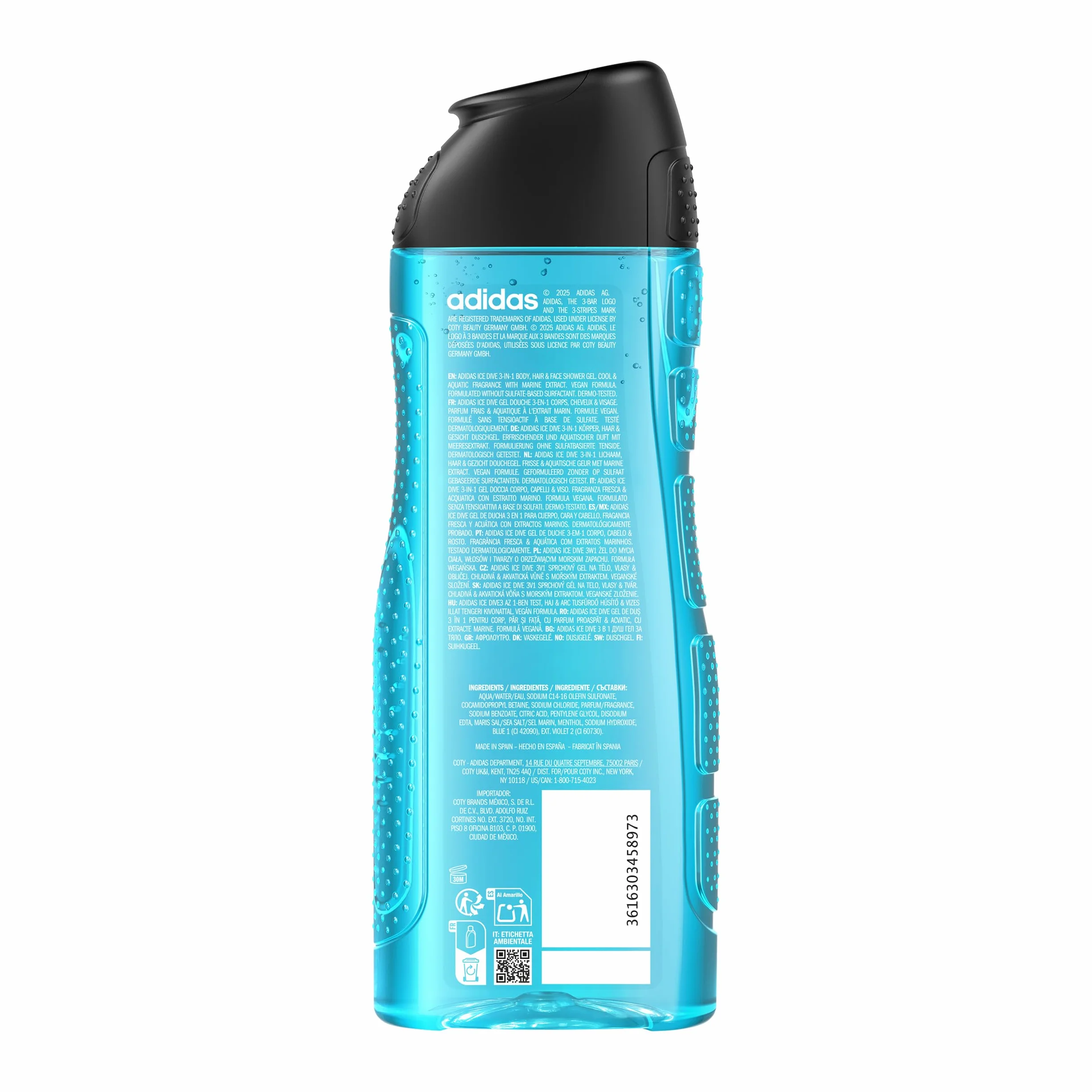 Adidas Ice Dive Żel pod Prysznic, 400 ml