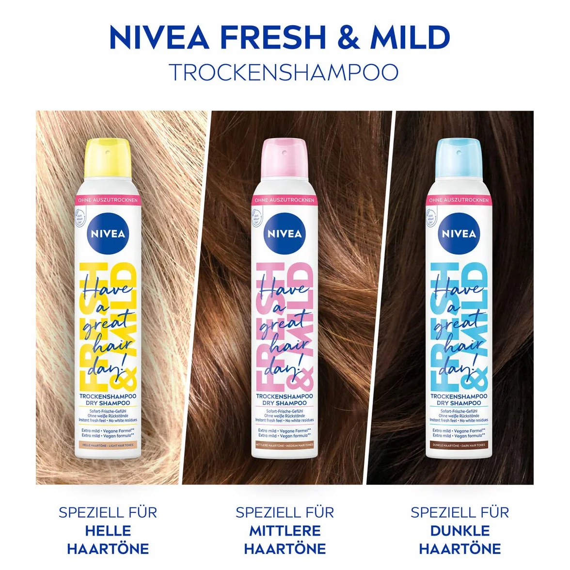 Nivea Fresh&Mild Suchy Szampon 200 ml