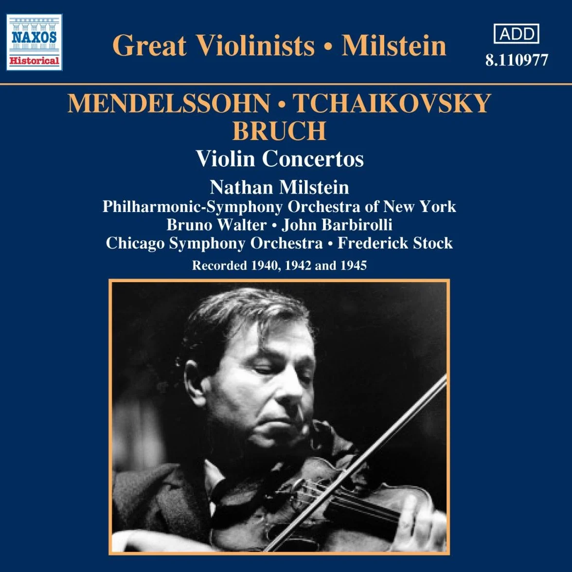Violin Concertos (Milstein)