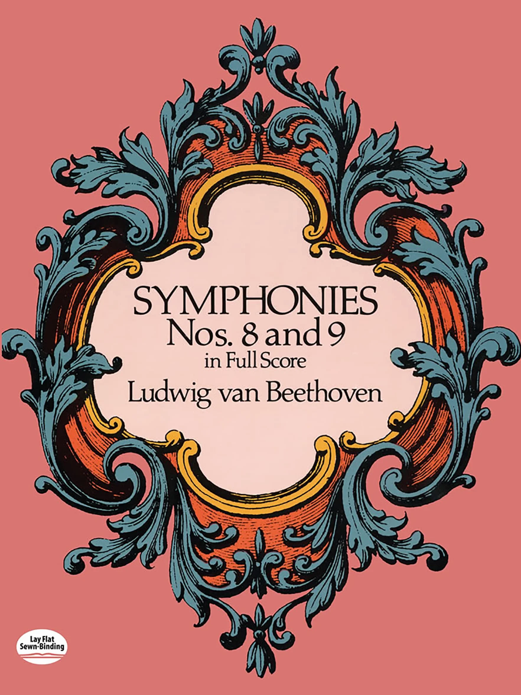 Beethoven: symphonies nos. 8 and 9 (full score)