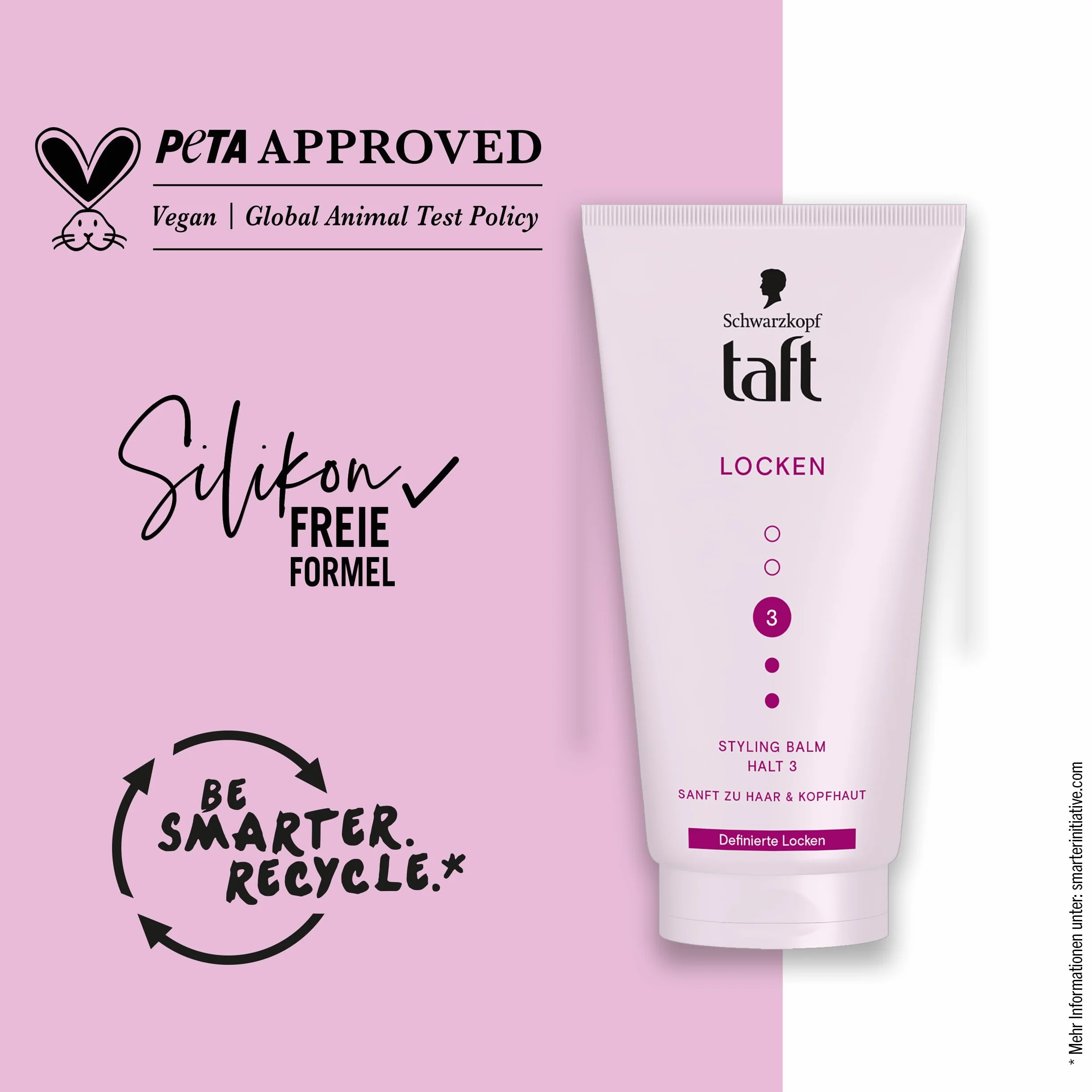 Schwarzkopf Taft Balsam Do Stylizacji Loków 150 ml Do Włosów Kręconych Wegański