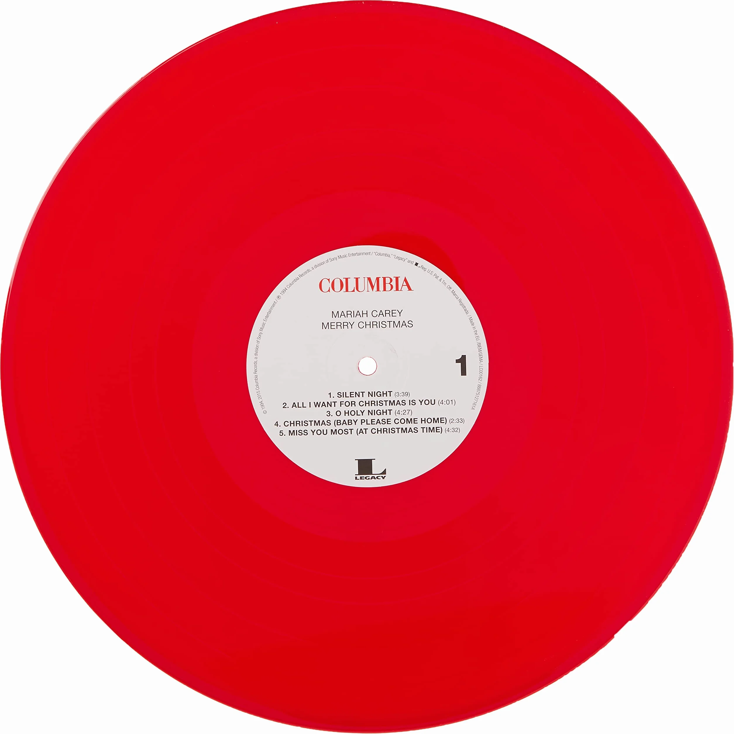 Merry Christmas (Red Vinyl 20th Anniversary Edition)