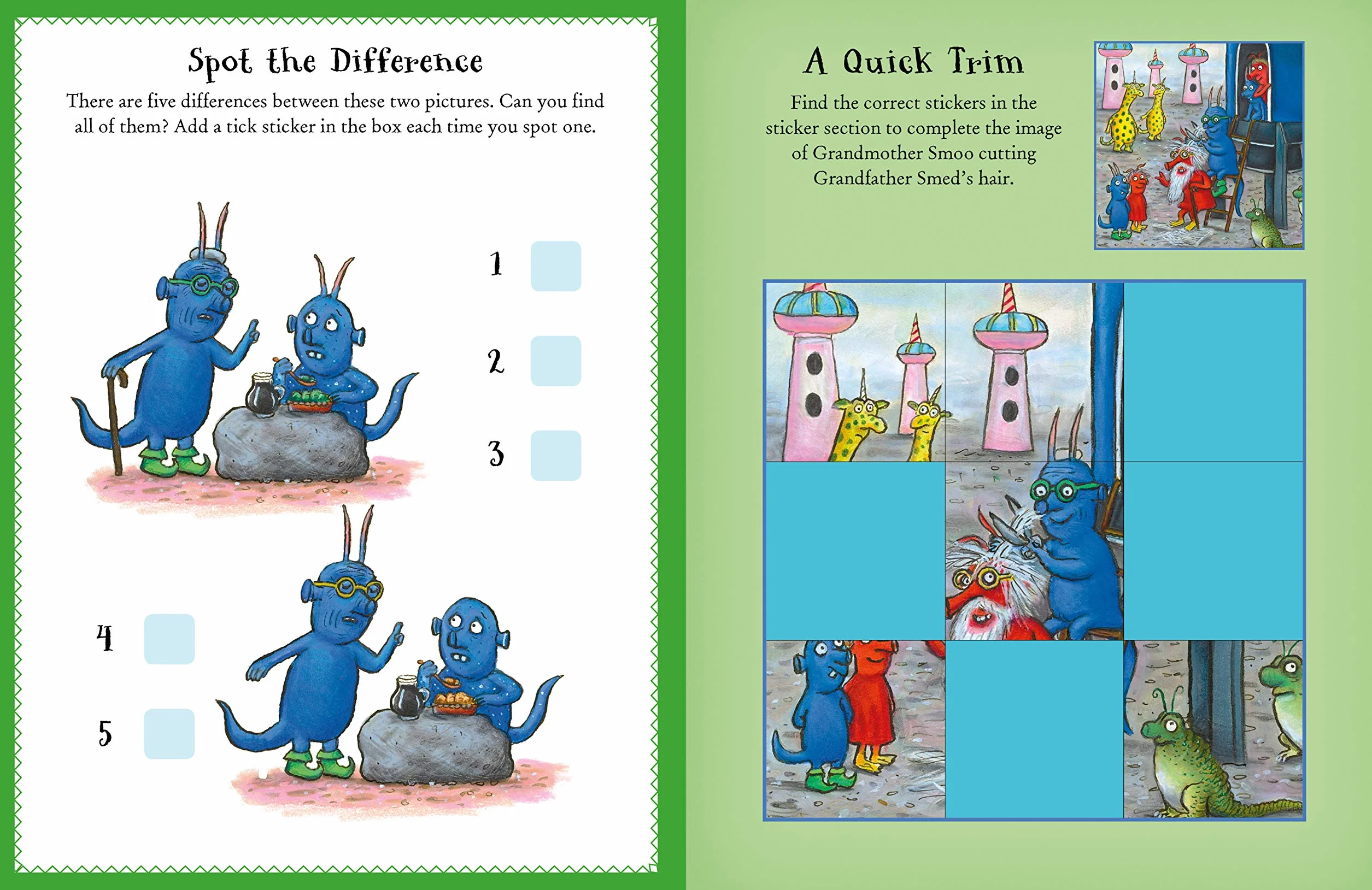 The Smeds and the Smoos Sticker Book (Activity Books): 1