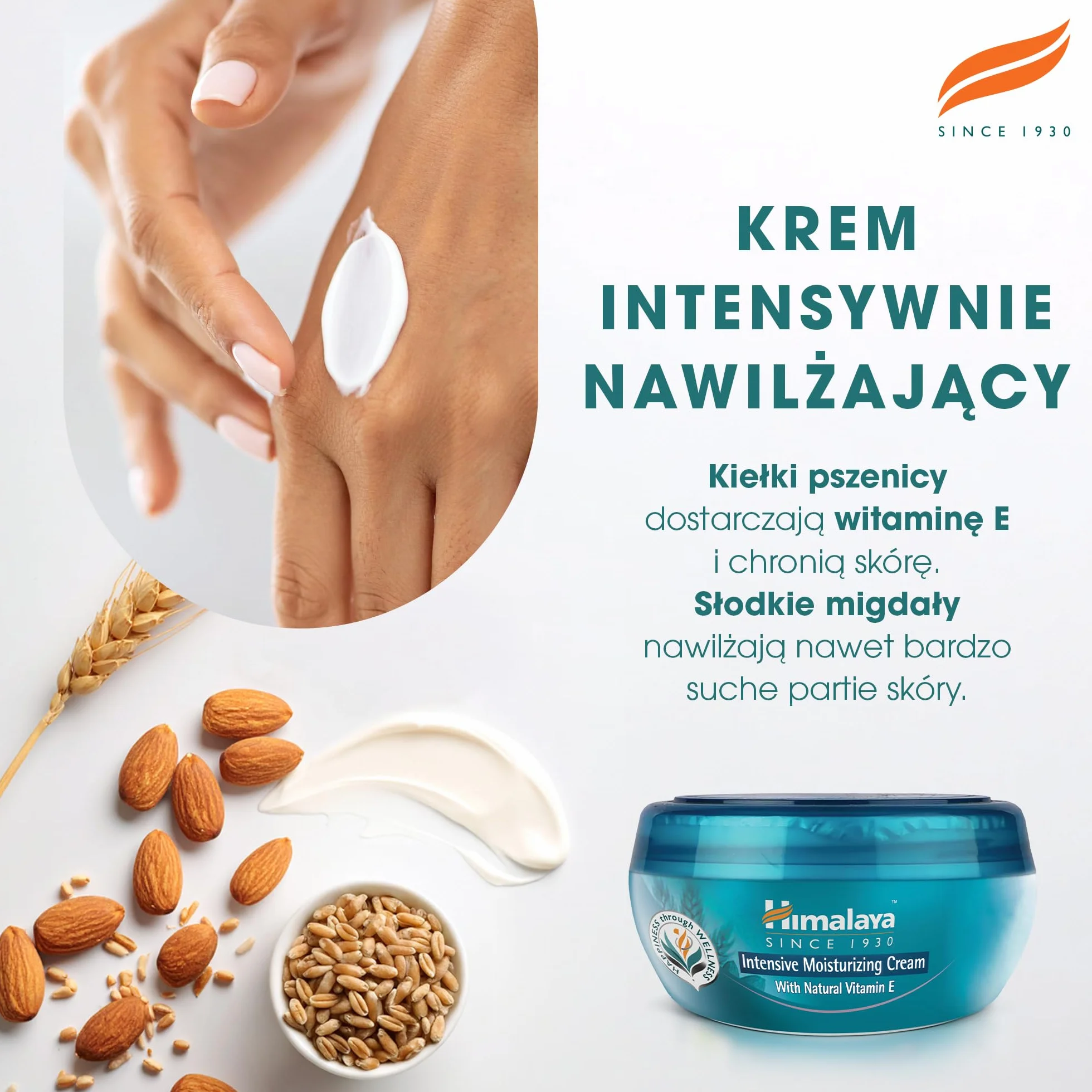 Himalaya Intensywny Nawilżające Krem z Naturalny Witamina E 50 ml