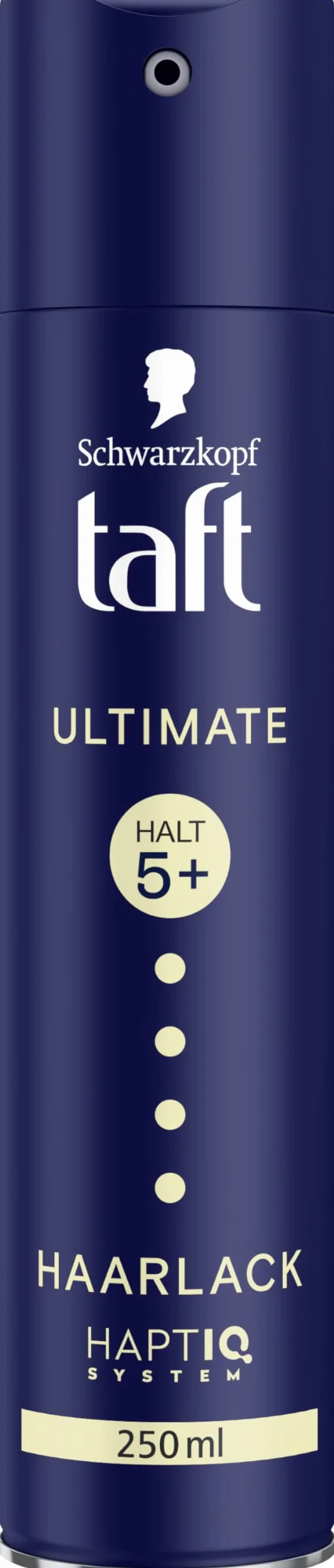 Schwarzkopf Taft Ultimate lakier do włosów (250 ml), trwałość 5+ + stylizacja włosów, lakier do wszystkich rodzajów włosów, najwyższa przyczepność i krystaliczny połysk, wegańska formuła