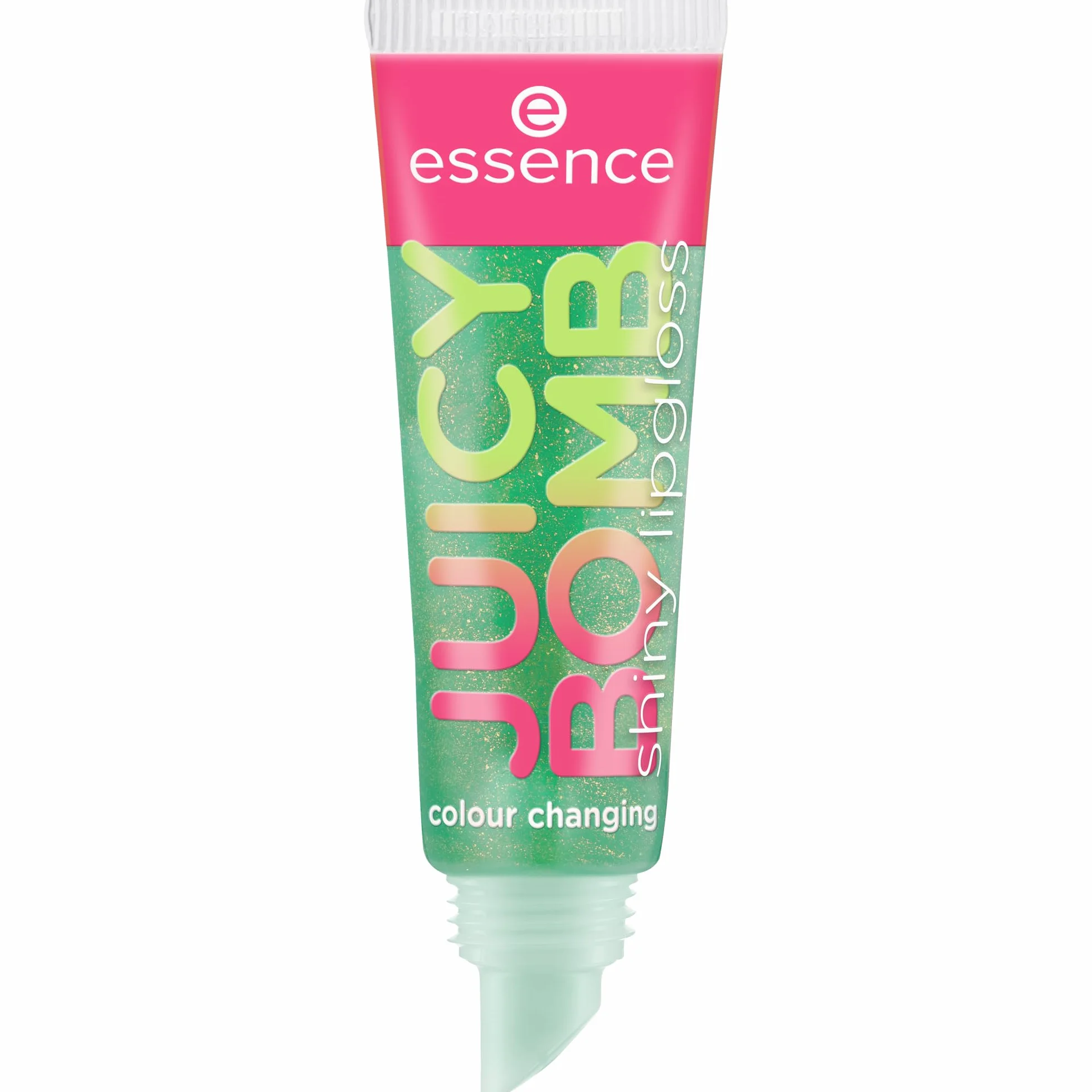 Essence JUICY BOMB błyszczyk do ust nr 107 zielony 3 x 10 ml