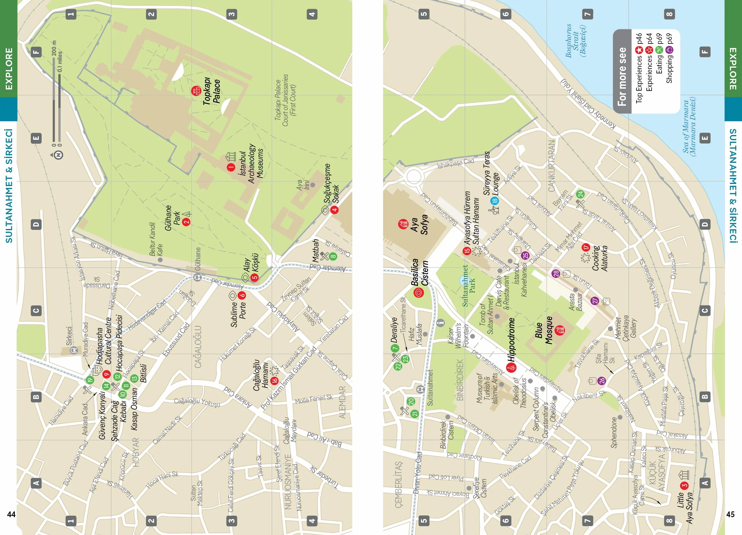 Pocket Istanbul - 7ed - Anglais: Discover Twice the City in Half the Time | Top Sights | Maps & Walking Tours | Covers Sultanahmet & Sirkeci, Bazaar District, Golden Horn & Western Districts and more