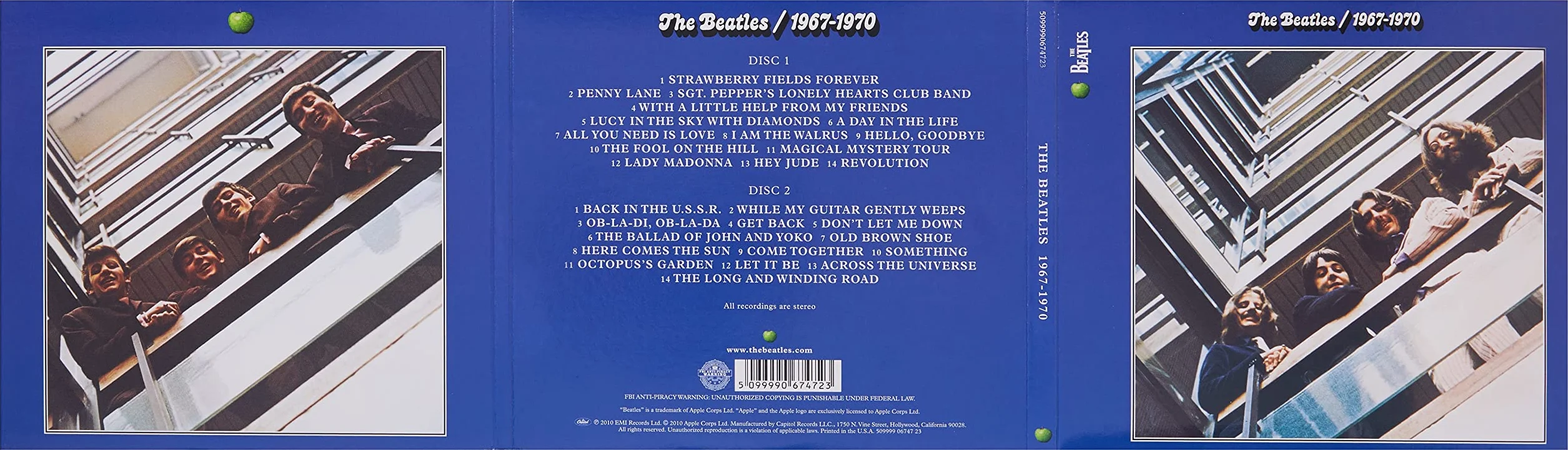 THE BEATLES 1967 - 1970