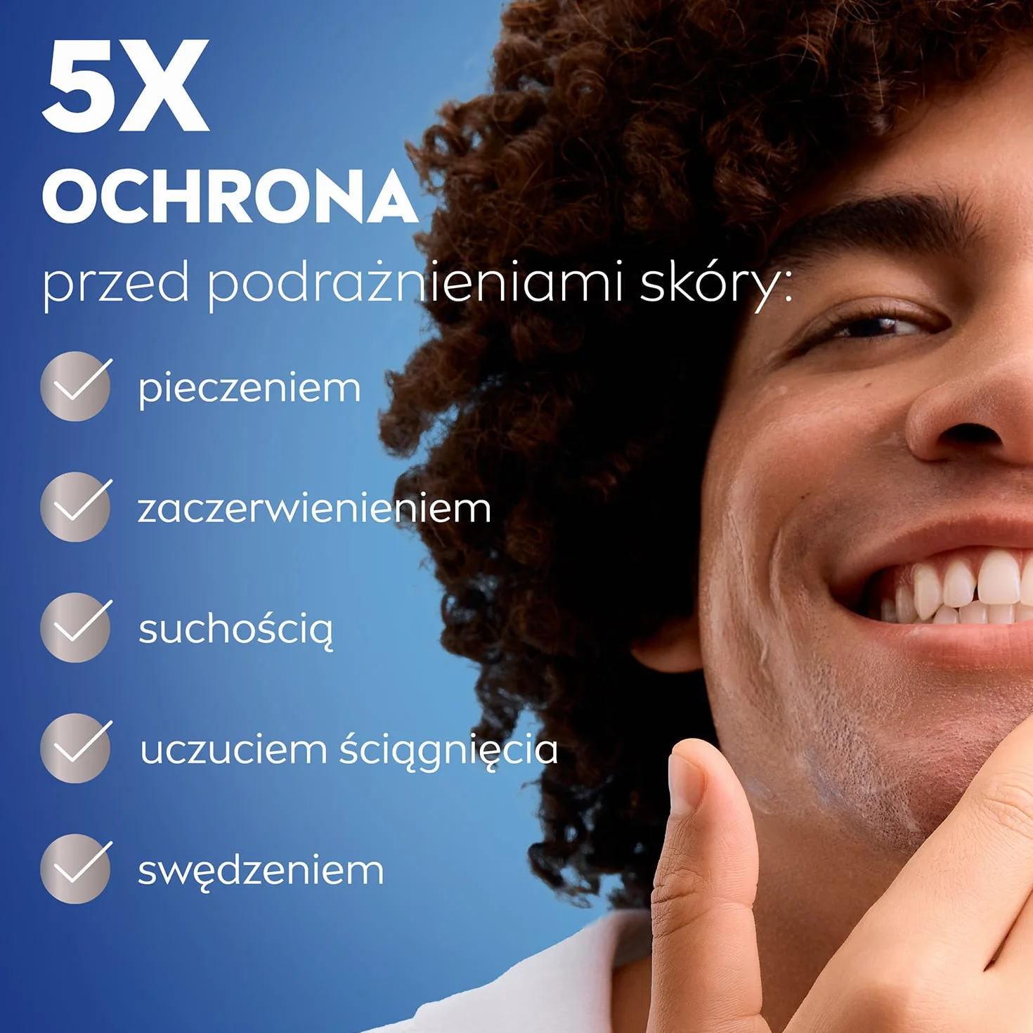 NIVEA MEN Sensitive Żel do golenia – rumianek, hamamelis, witamina E – formuła łagodząca dla skóry wrażliwej – 200 ml