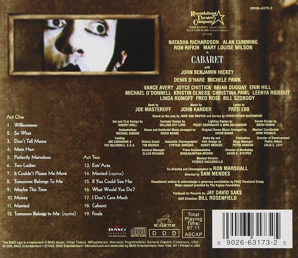 Cabaret: The New Broadway Cast Recording