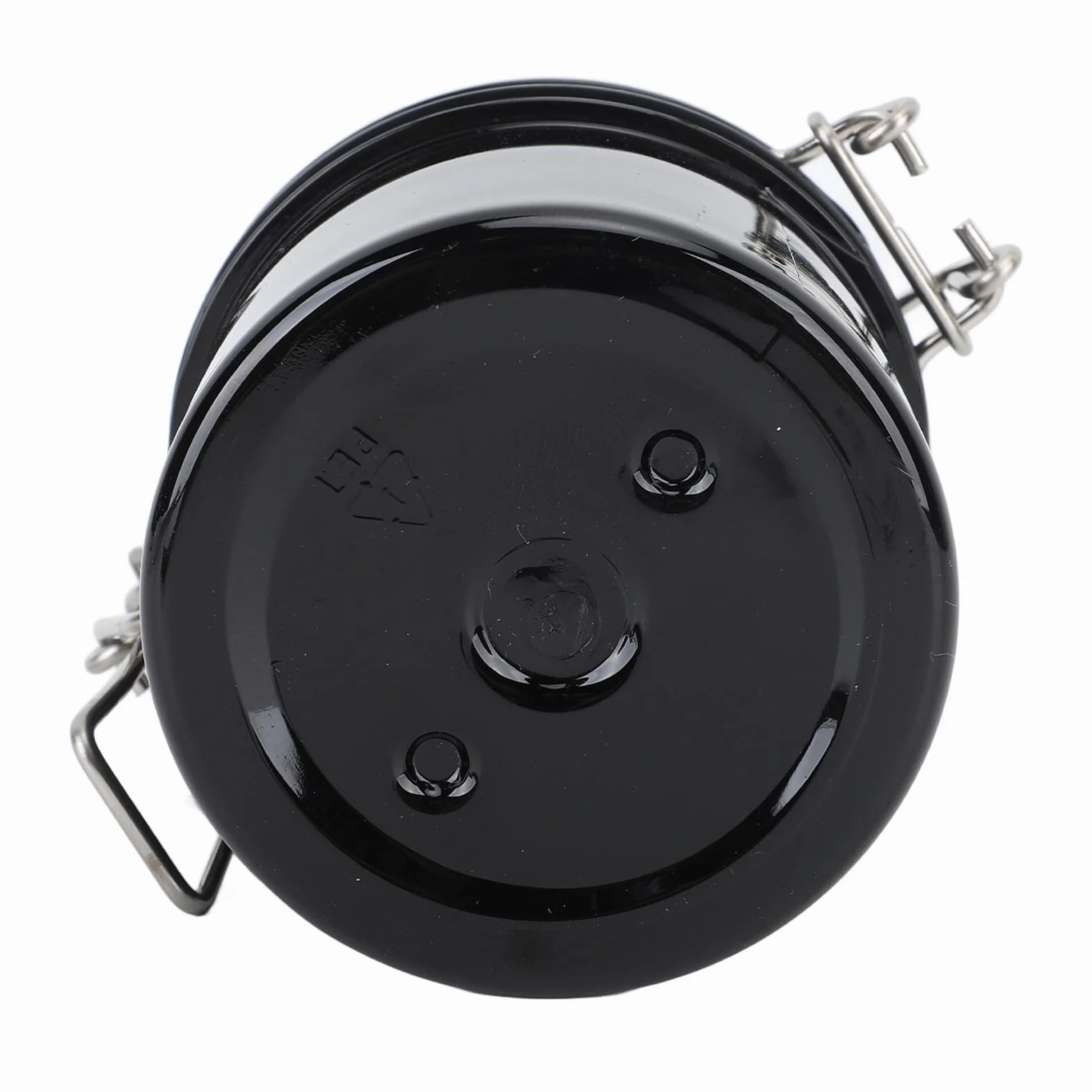Pojemnik na Klej do Rzęs 250 Ml Szczelny z Termometrem i Higrometrem BLACK
