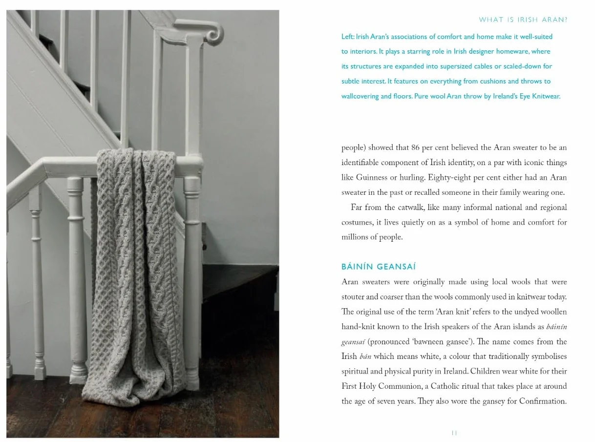 Irish Aran: History, Tradition, Fashion