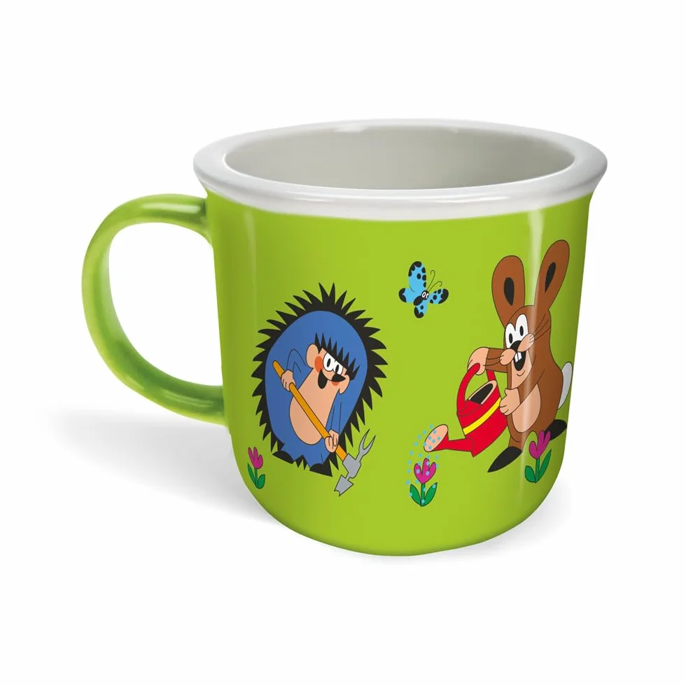 Trötsch Der kleine Maulwurf Tasse Porzellantasse Gartenfreunde: Kaffeetasse Teetasse Geschenkidee Geschenk Tasse