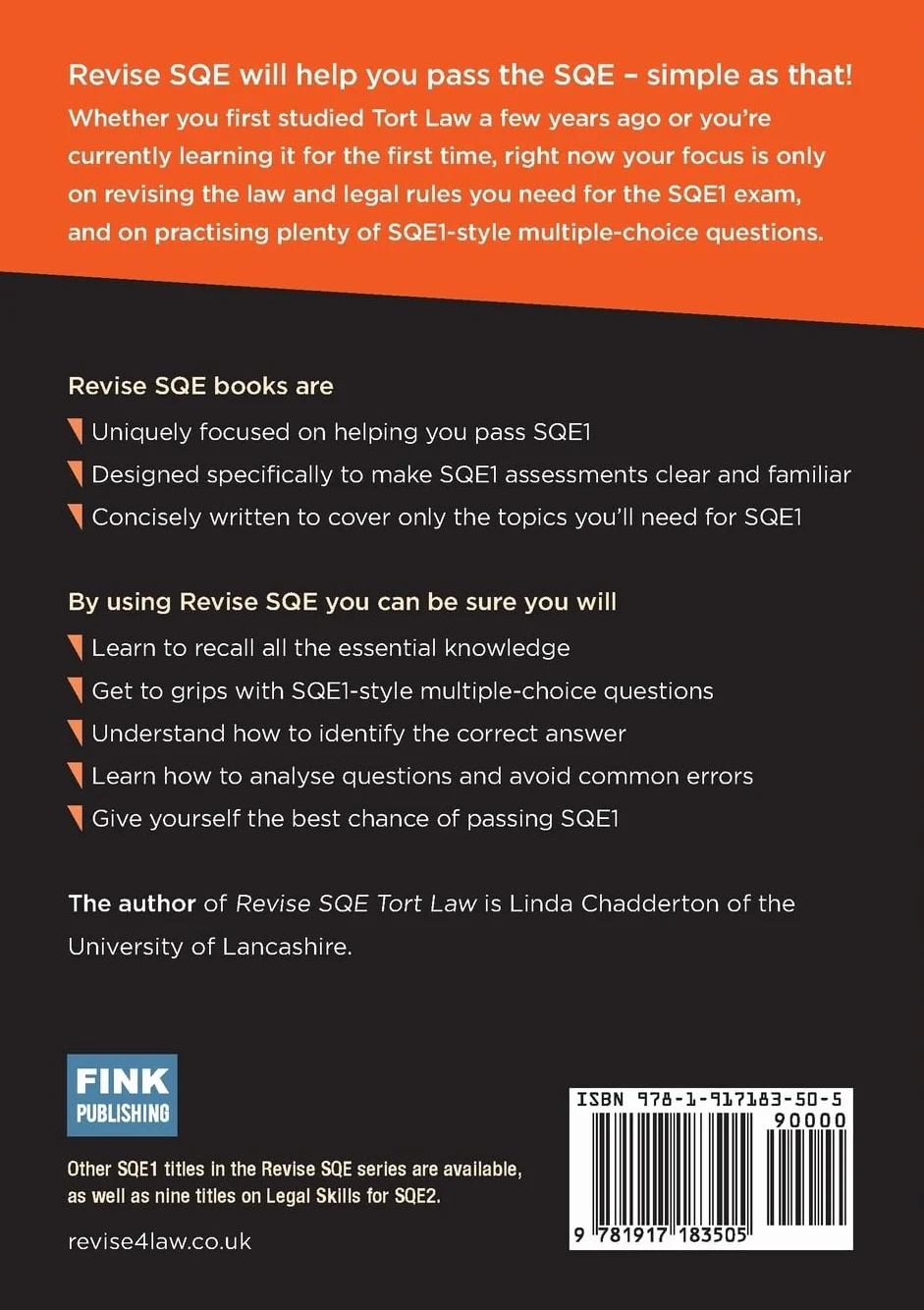 Revise SQE Tort Law 2025-26: SQE1 Revision Guide