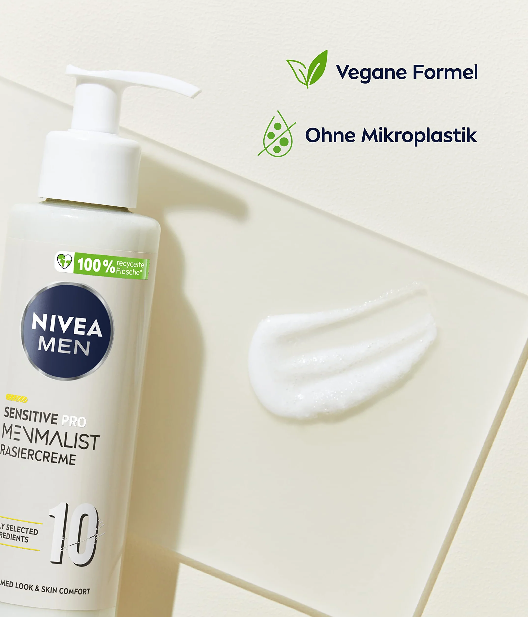 NIVEA MEN Sensitive Pro Menmalist krem do golenia 200 ml żel do golenia łagodna formuła