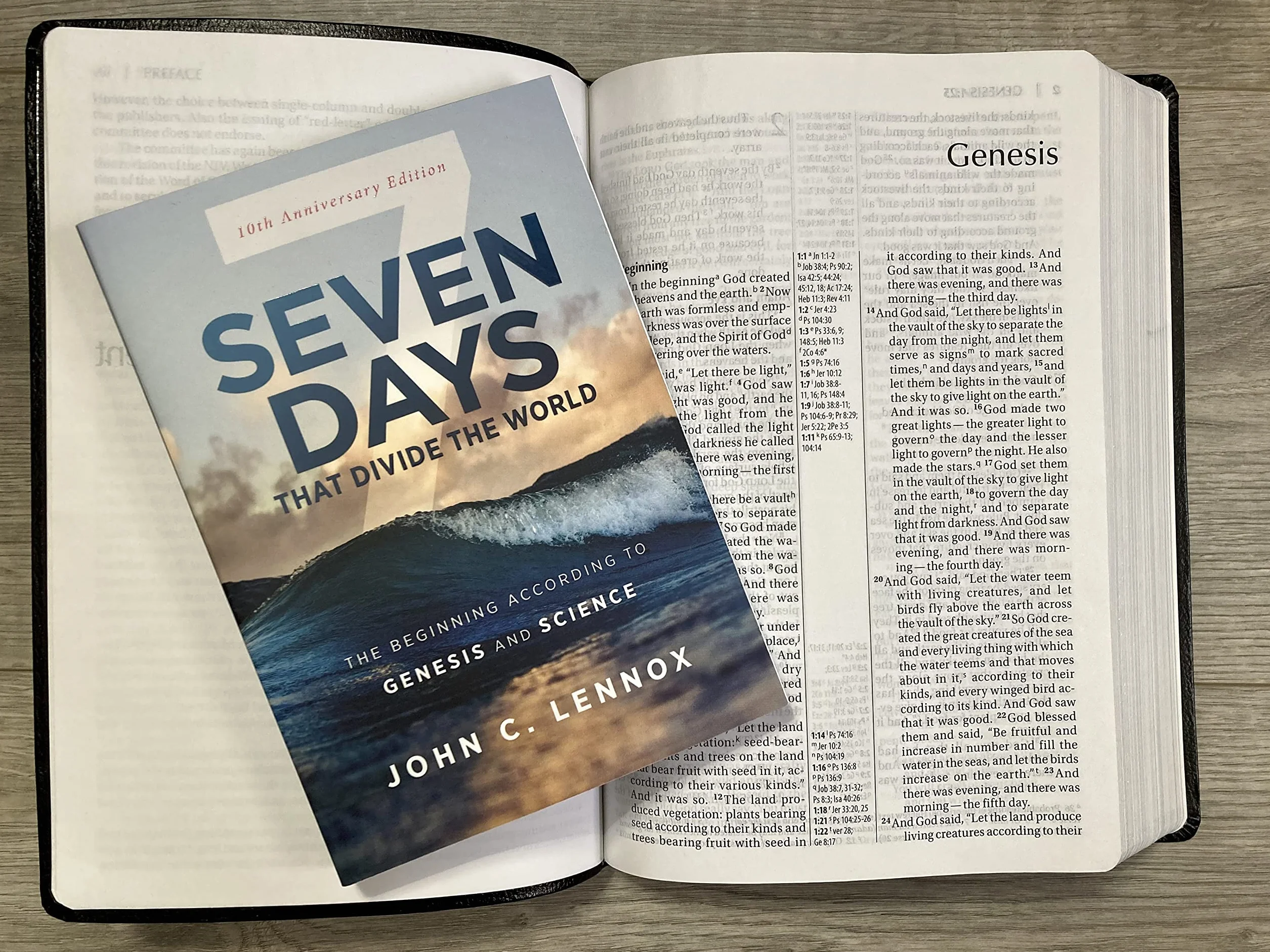 Seven Days That Divide the World, 10th Anniversary Edition: The Beginning According to Genesis and Science