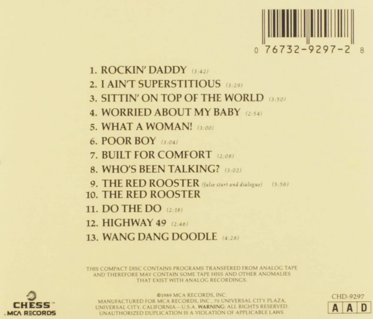 The London Howlin' Wolf Sessions