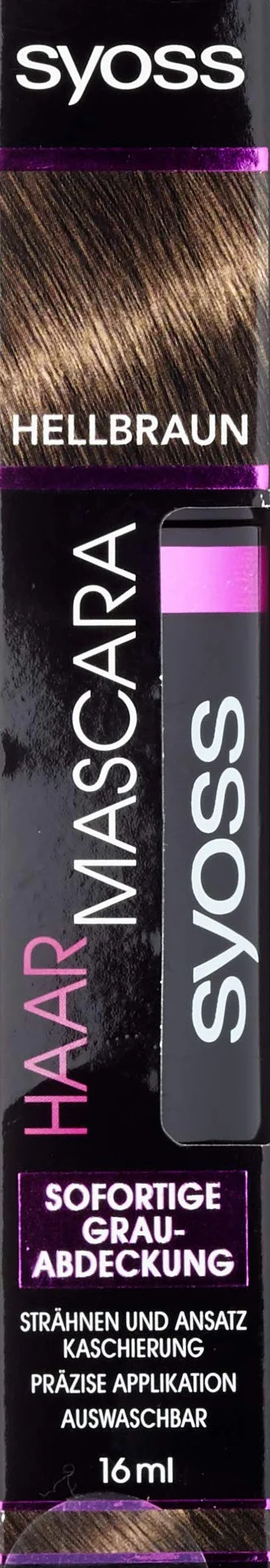Syoss Mascara do włosów jasnobrązowa 16 ml