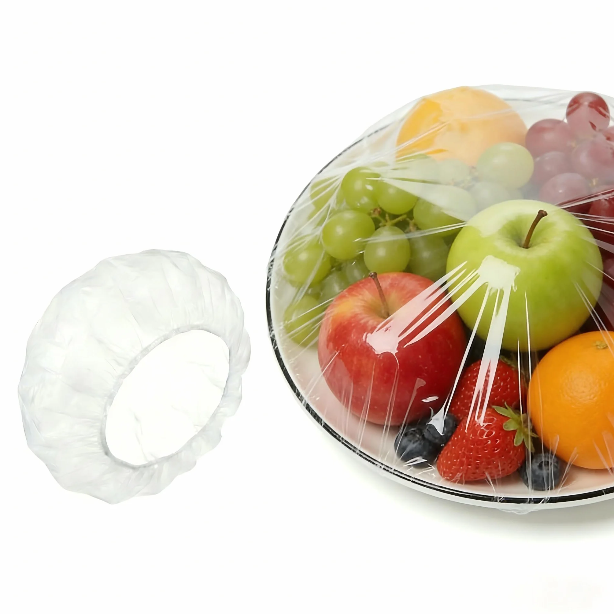 100 sztuk jednorazowych czepków prysznicowych bardzo duże 49 cm wodoodporne czepki do włosów dla kobiet mężczyzn ochrona do kąpieli, salonu, spa, gotowania, domu i podróży większe niż standardowe 40