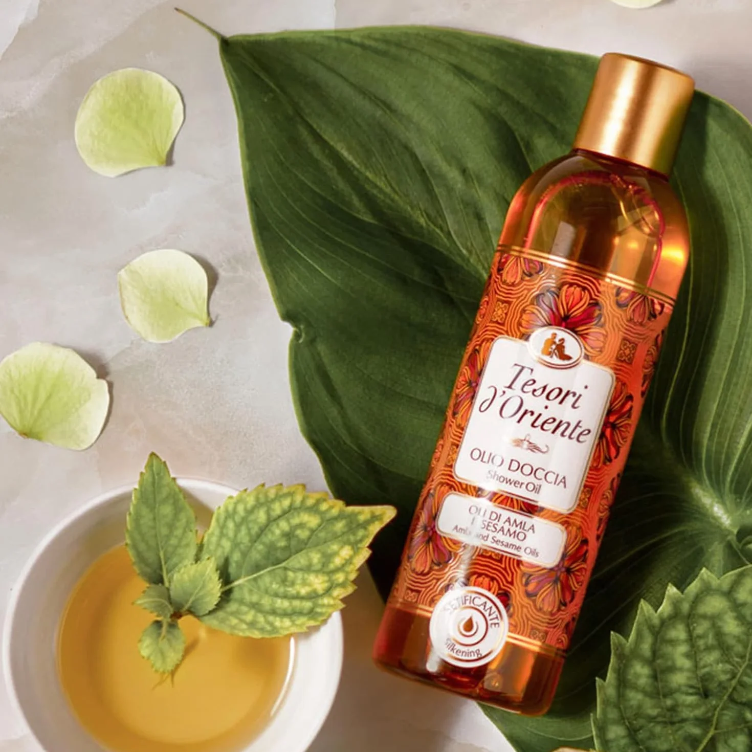 Tesori d'Oriente OLIO DOCCIA olejek pod prysznic amla sezamowy 250 ml