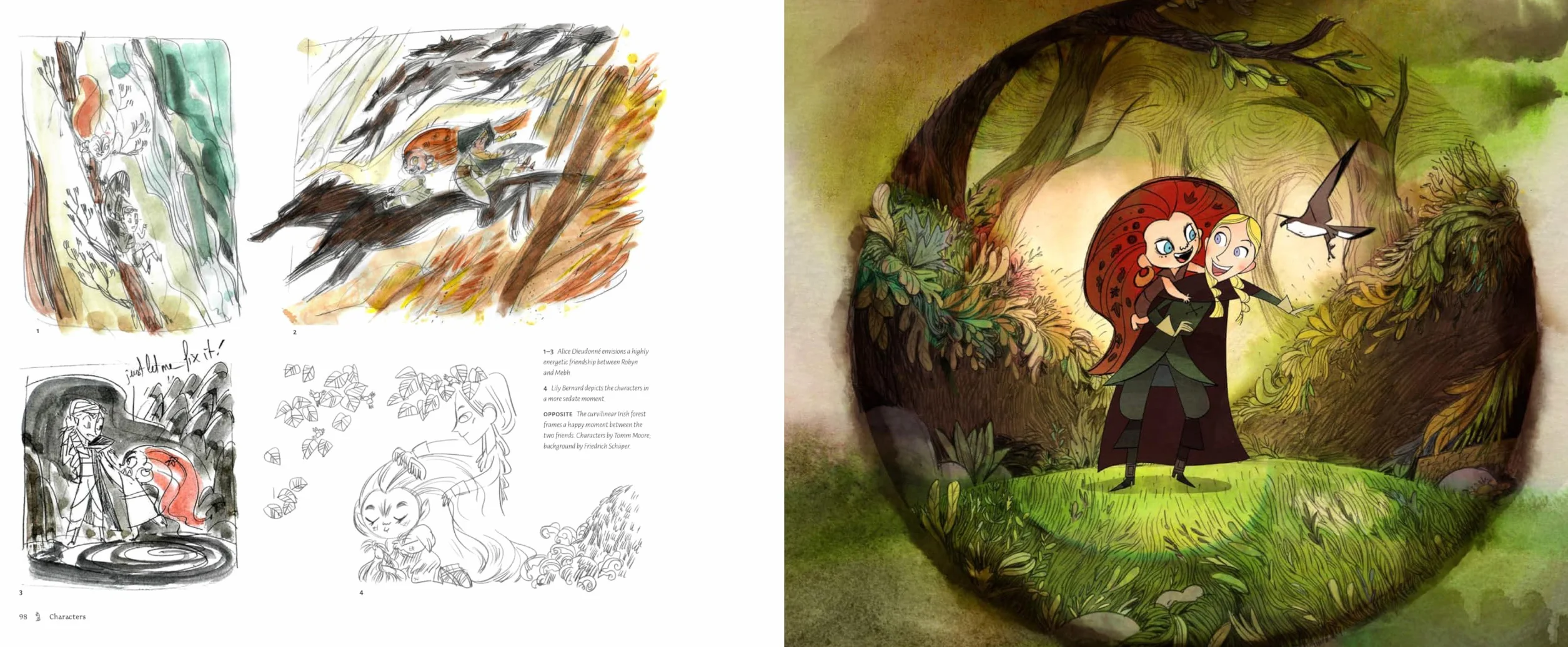 The Art of Wolfwalkers: by Charles Salomon. Illustrated by Cartoon Saloon