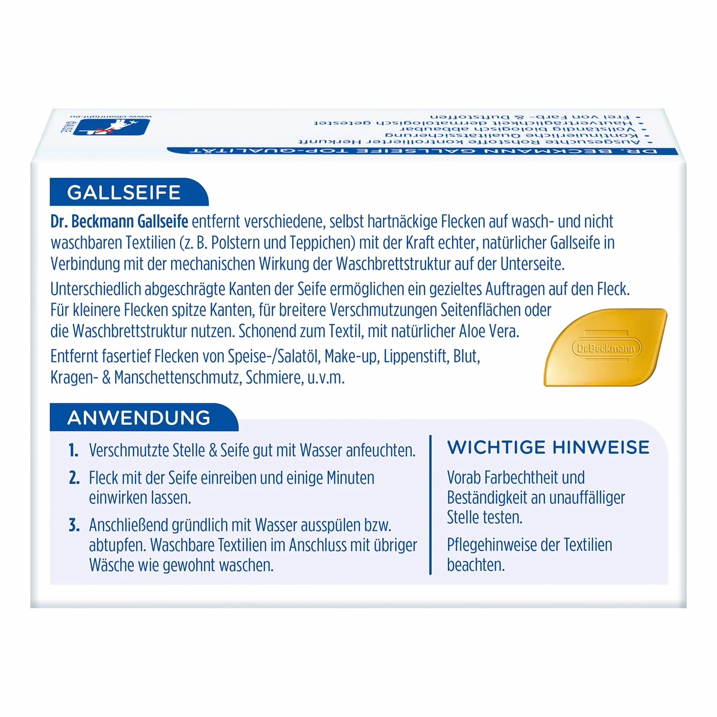 Dr. Beckmann Mydło Galaretkowe 100 g