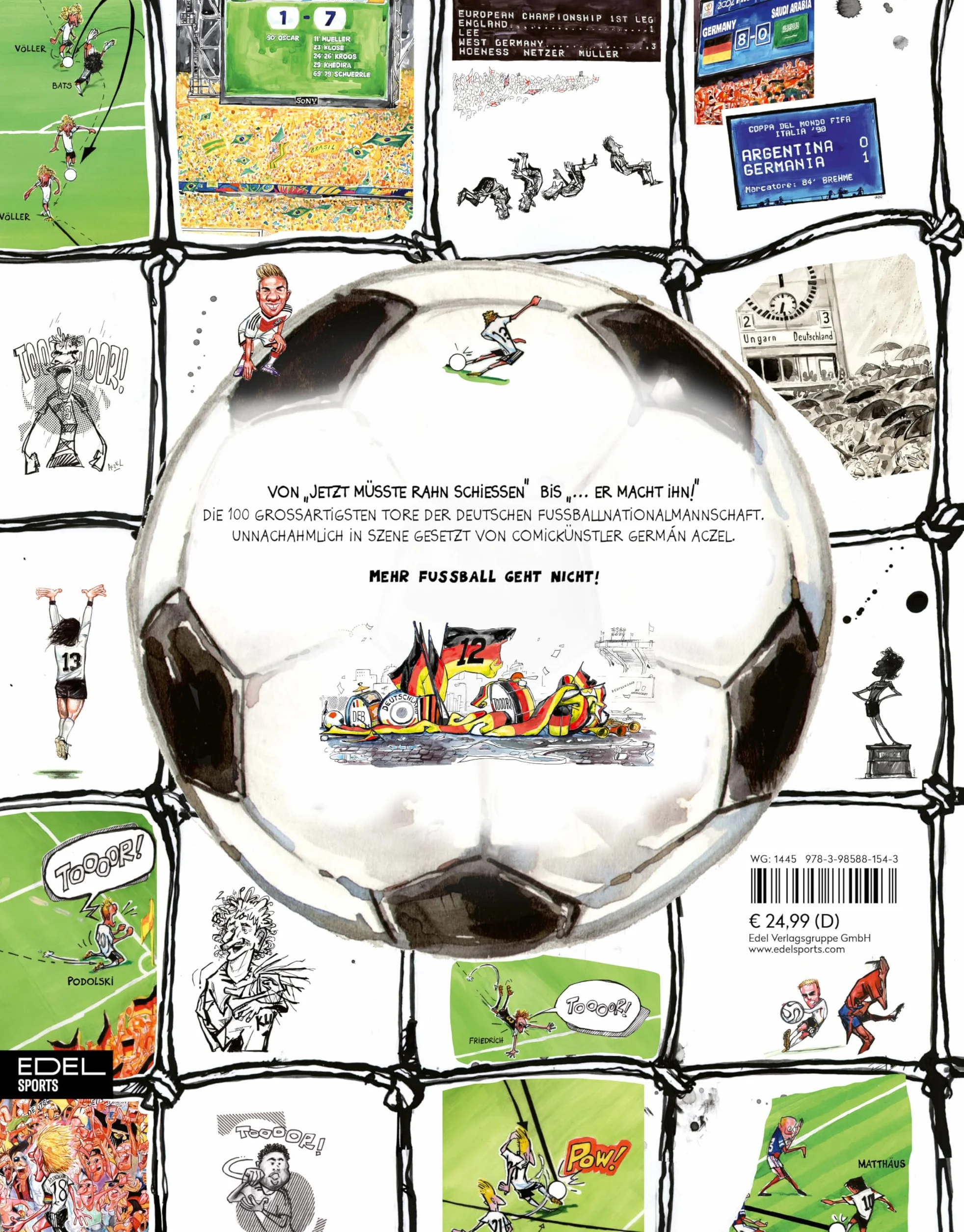 Tor für Deutschland!: Die tollsten Treffer unserer Nationalmannschaft. Die perfekte Einstimmung auf die Fußball-WM 2026 mit grandiosen Illustrationen