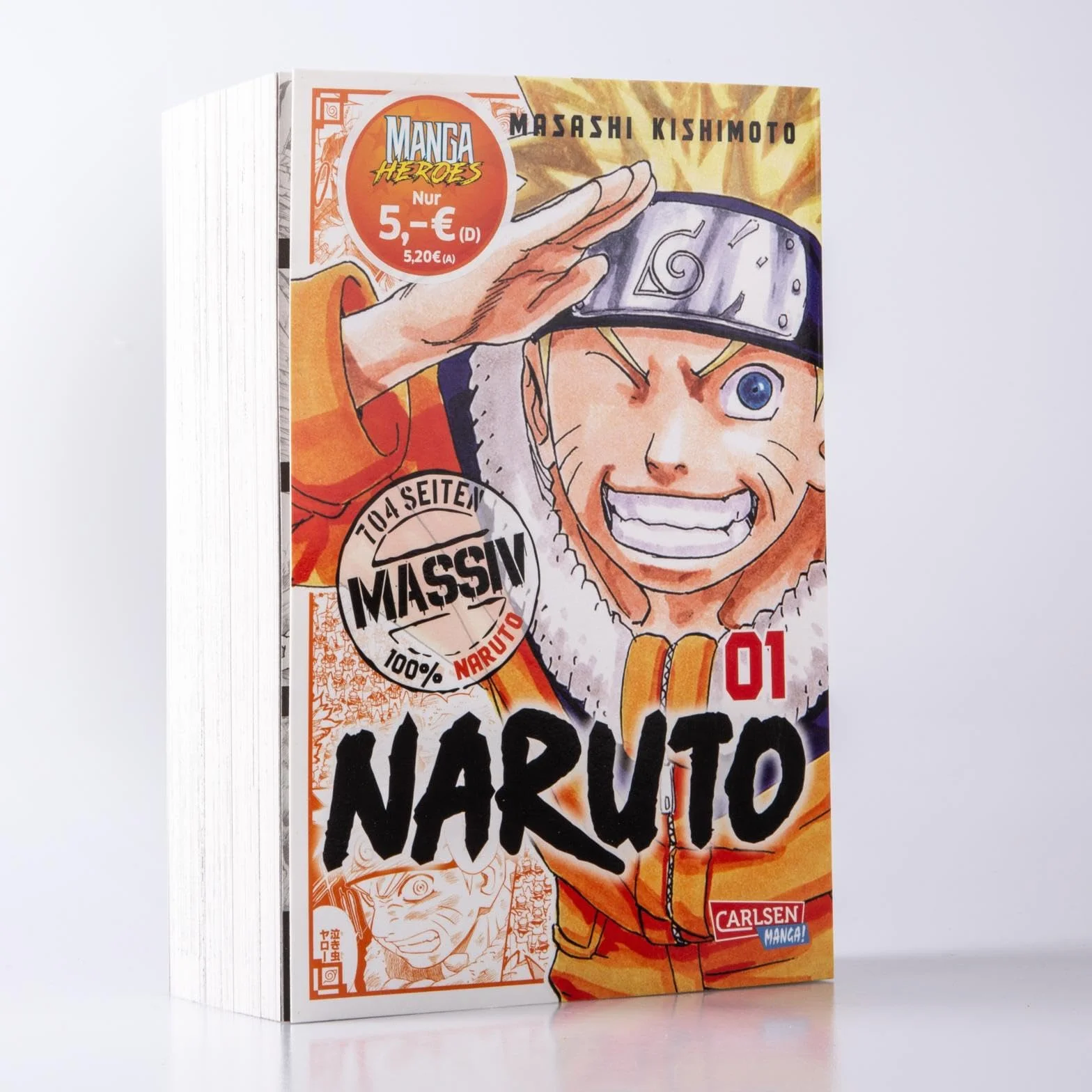 NARUTO Massiv 1: Die Originalserie als umfangreiche Sammelbandausgabe!