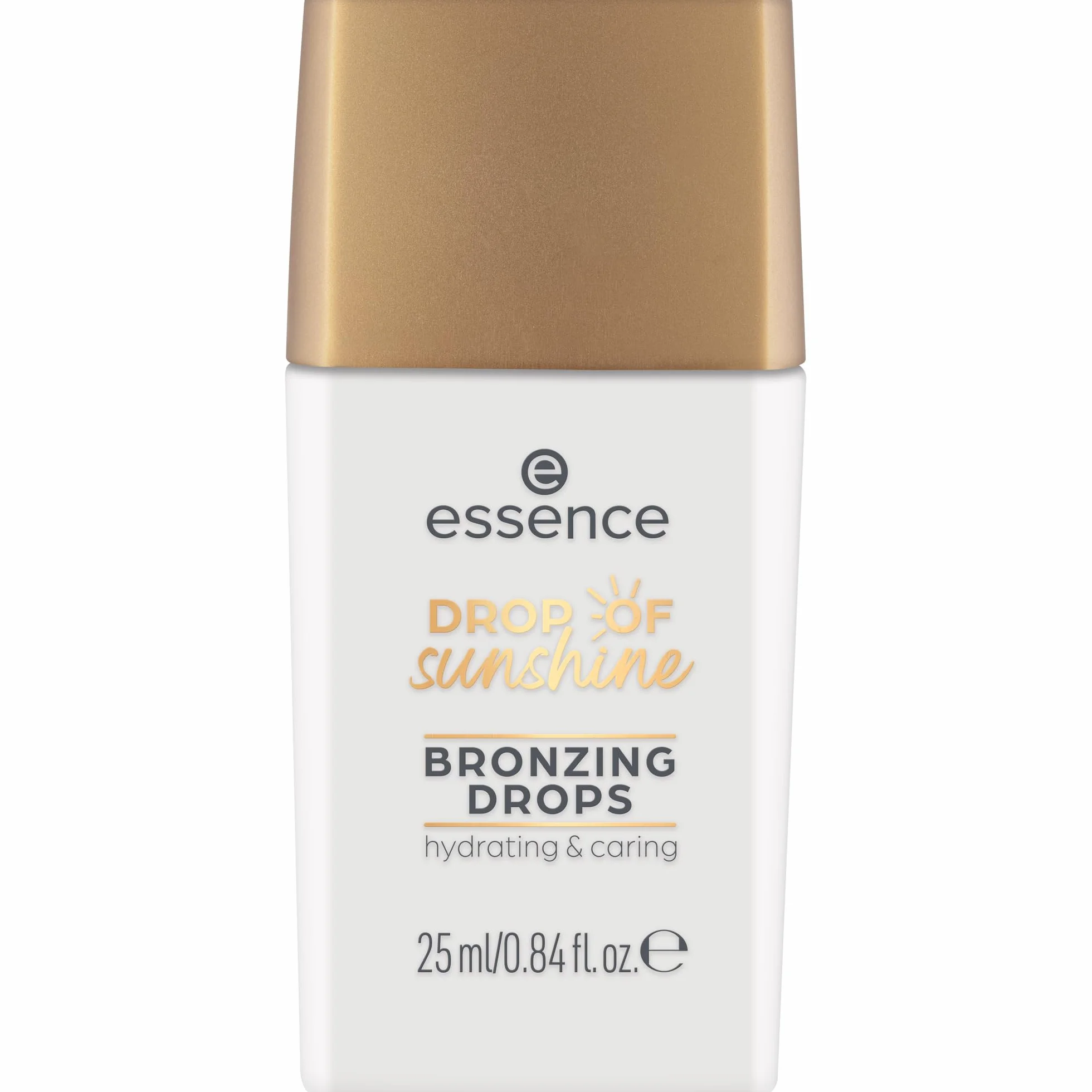 essence Kropelki brązujące DROP OF sunshine, nawilżanie, z witaminami, opieka, naturalny, świetlisty (25ml)