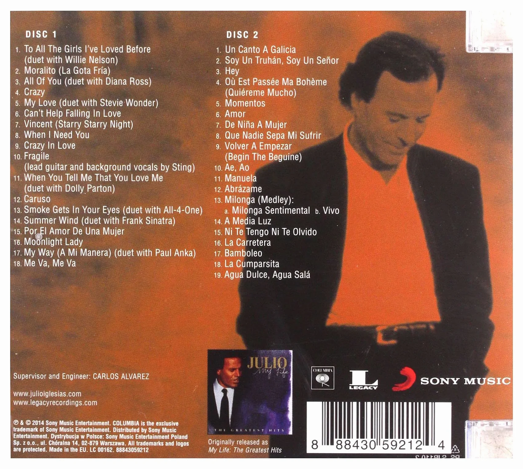 Julio Iglesias The Essential Julio Iglesias