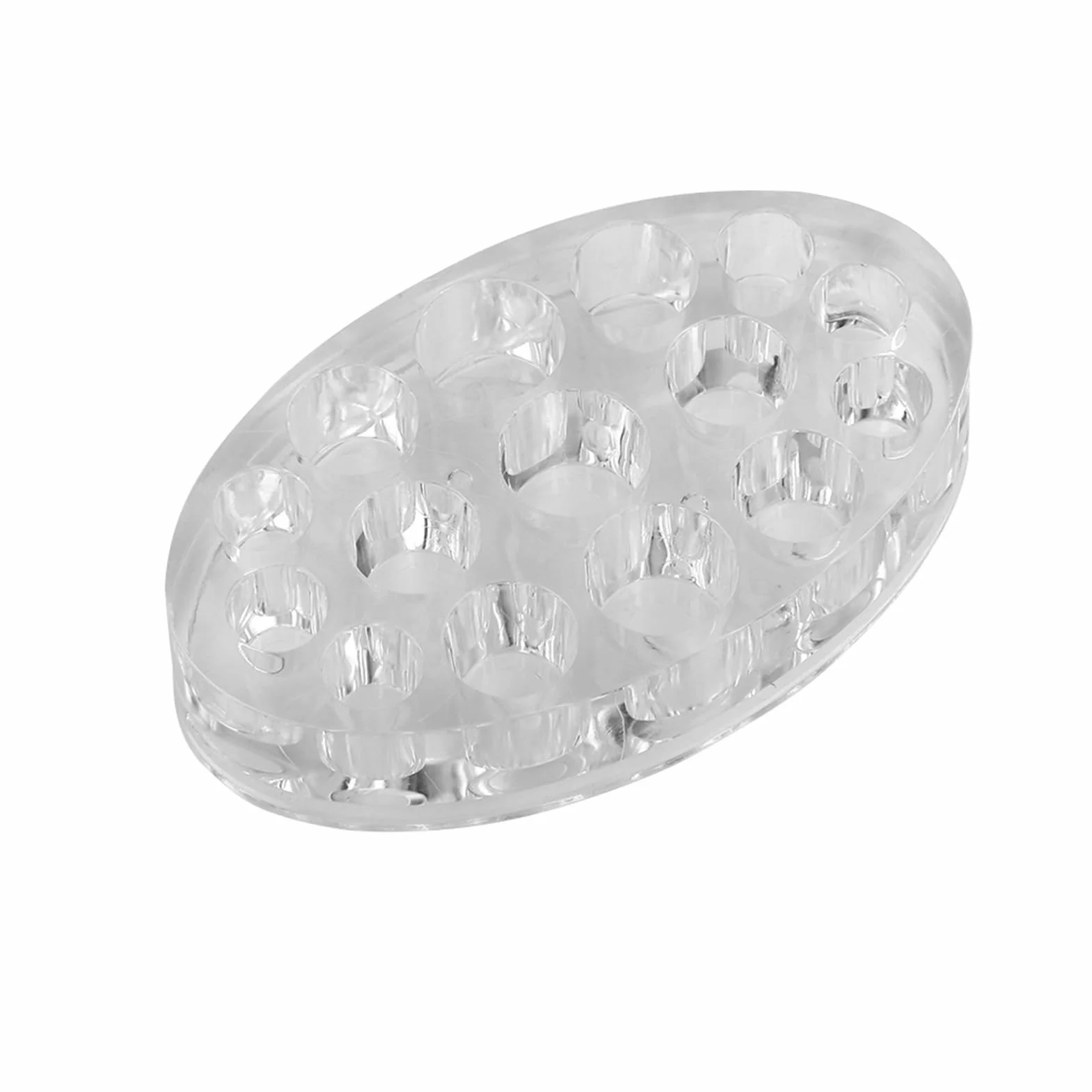 Plastikowy uchwyt nasadki do tuszu do tatuażu Nasadka do tuszu do tatuażu Stojak na kubek Kompletny zestaw w owalu firmy Filfeel