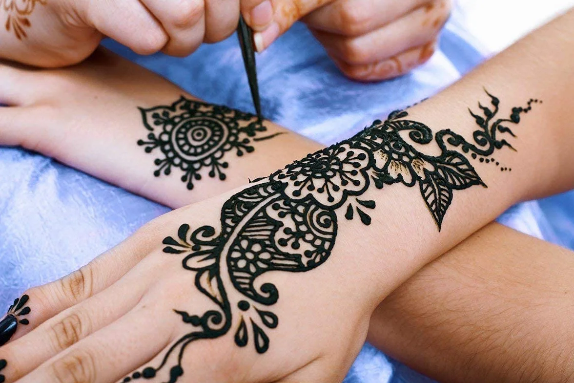 Natural Mehandi do tatuażu czarne 75 g tubki