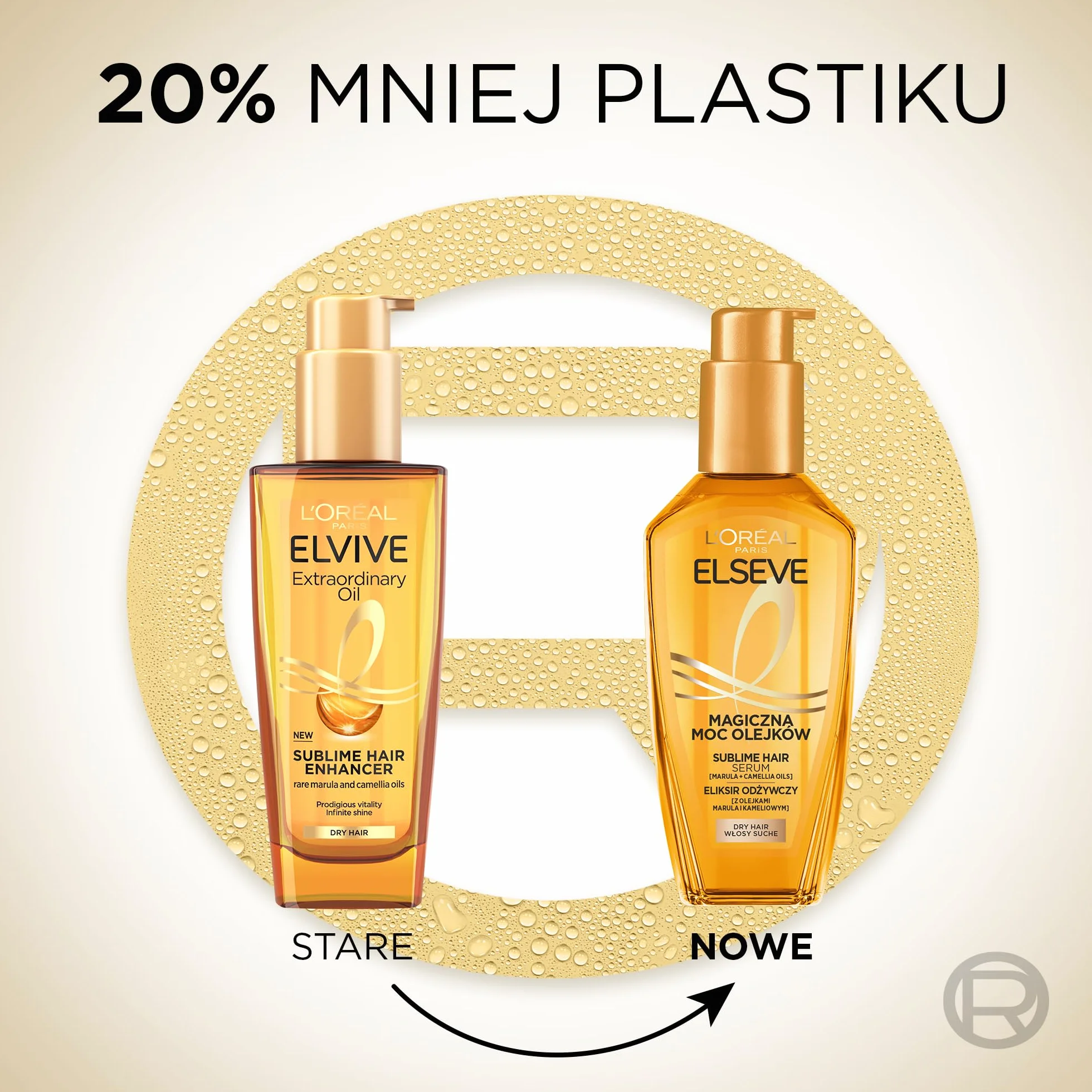 L'Oreal Paris Hair Care Loreal Elseve Olejek do Włosów, 100 ML