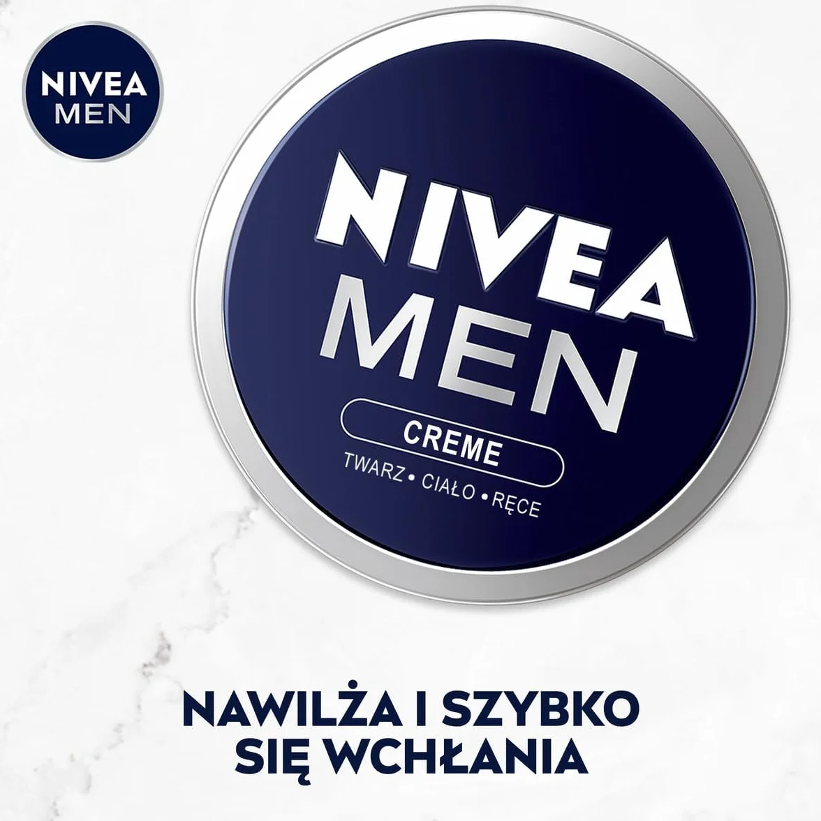 NIVEA MEN Men Creme Uniwersalny nawilżający krem do twarzy, ciała i rąk 75 ml