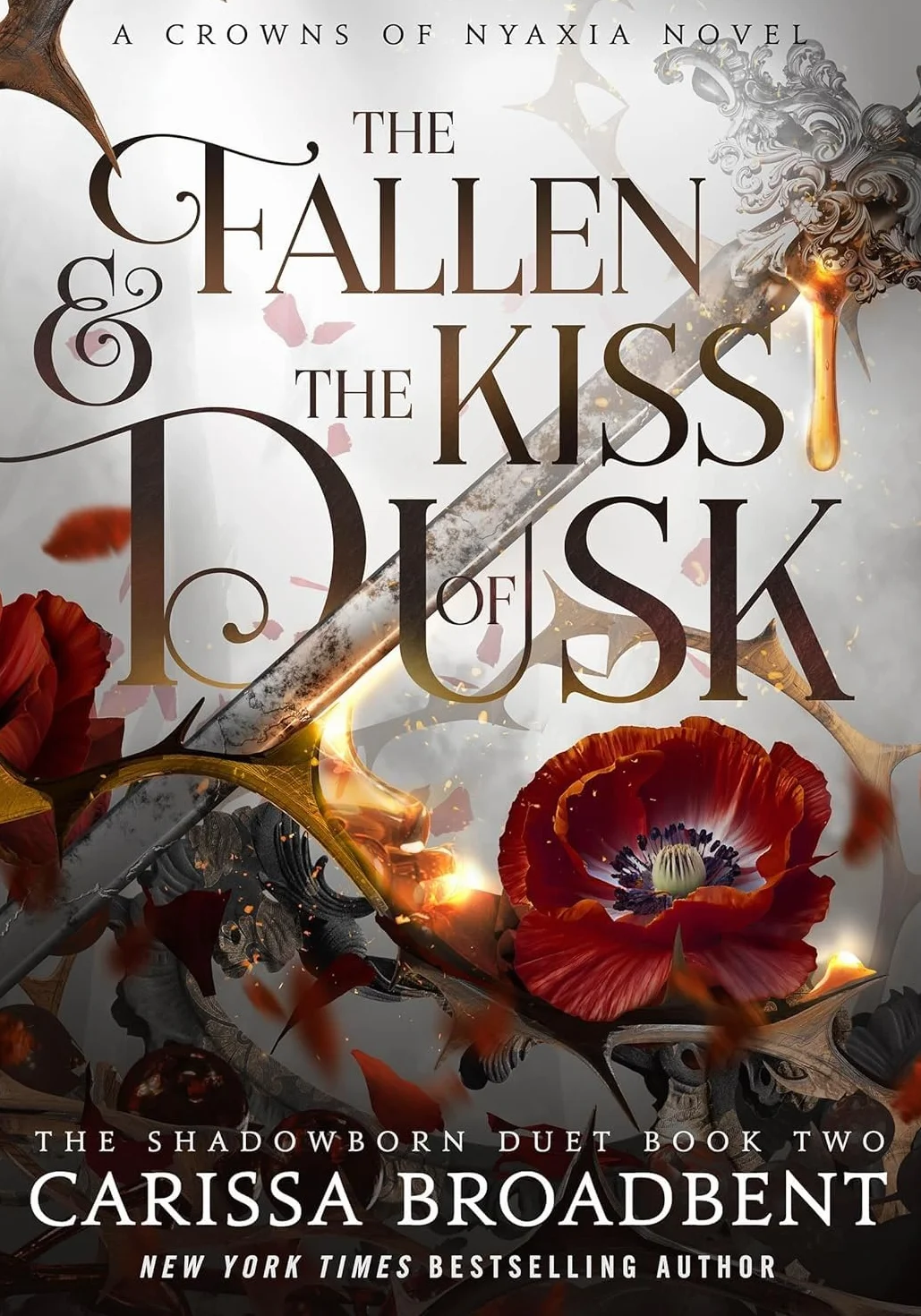 The fallen and the kiss of dusk: Carissa Broadbent