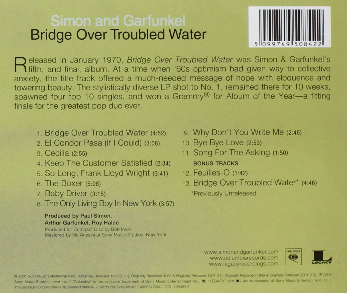 Bridge Over Troubled Water