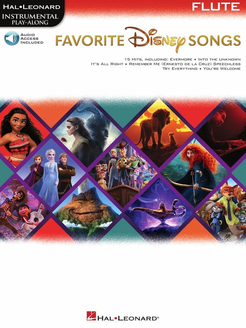 Favorite Disney Songs: Instrumental Play-Along for Flute
