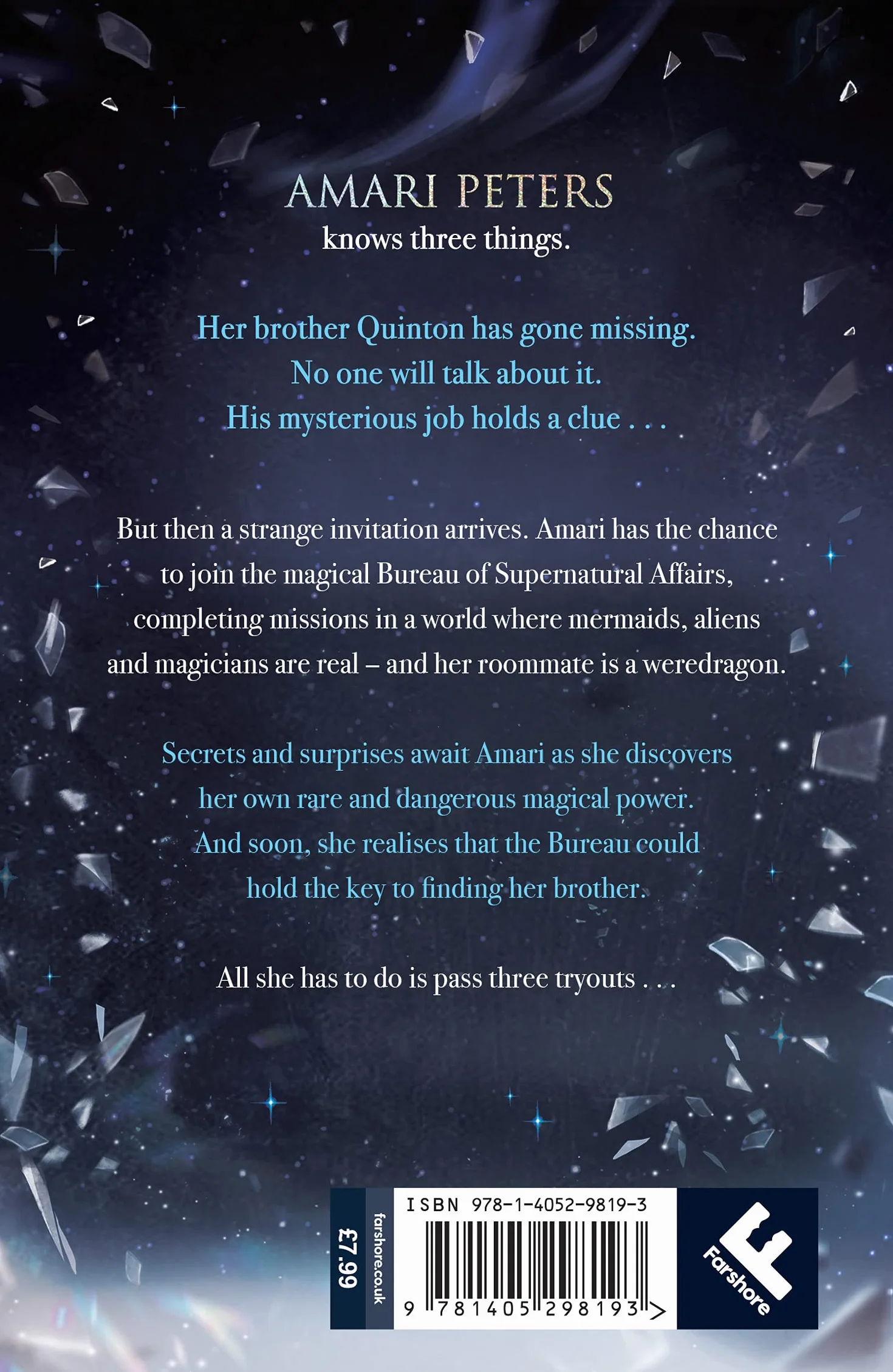 Amari and the Night Brothers: the most magical children's fantasy series. Perfect for fans of Percy Jackson, Marvel, DC and Oneyeka!