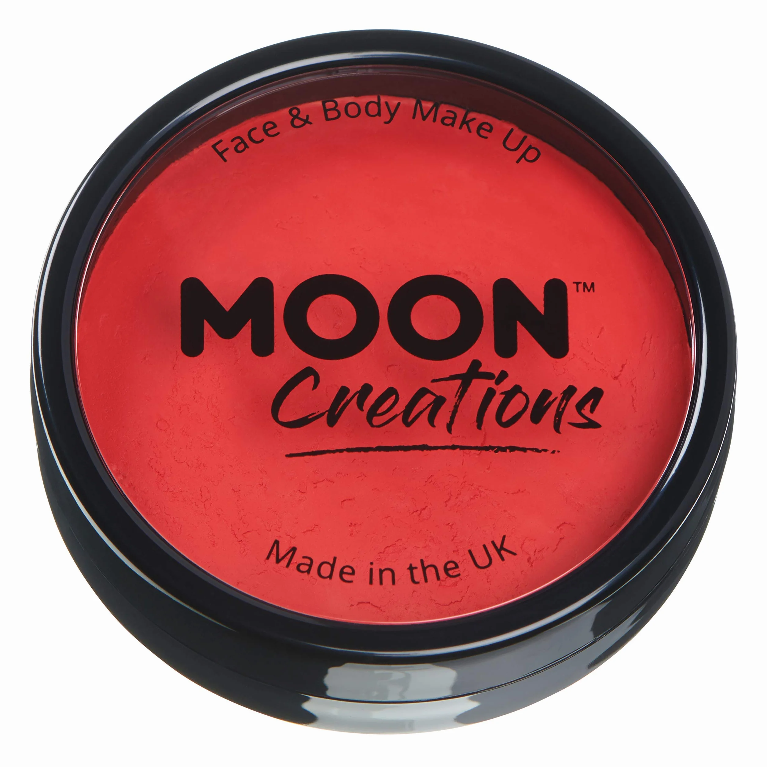 Moon Creations Profesjonalna farba do twarzy aktywowanej wodą Jasna czerwień