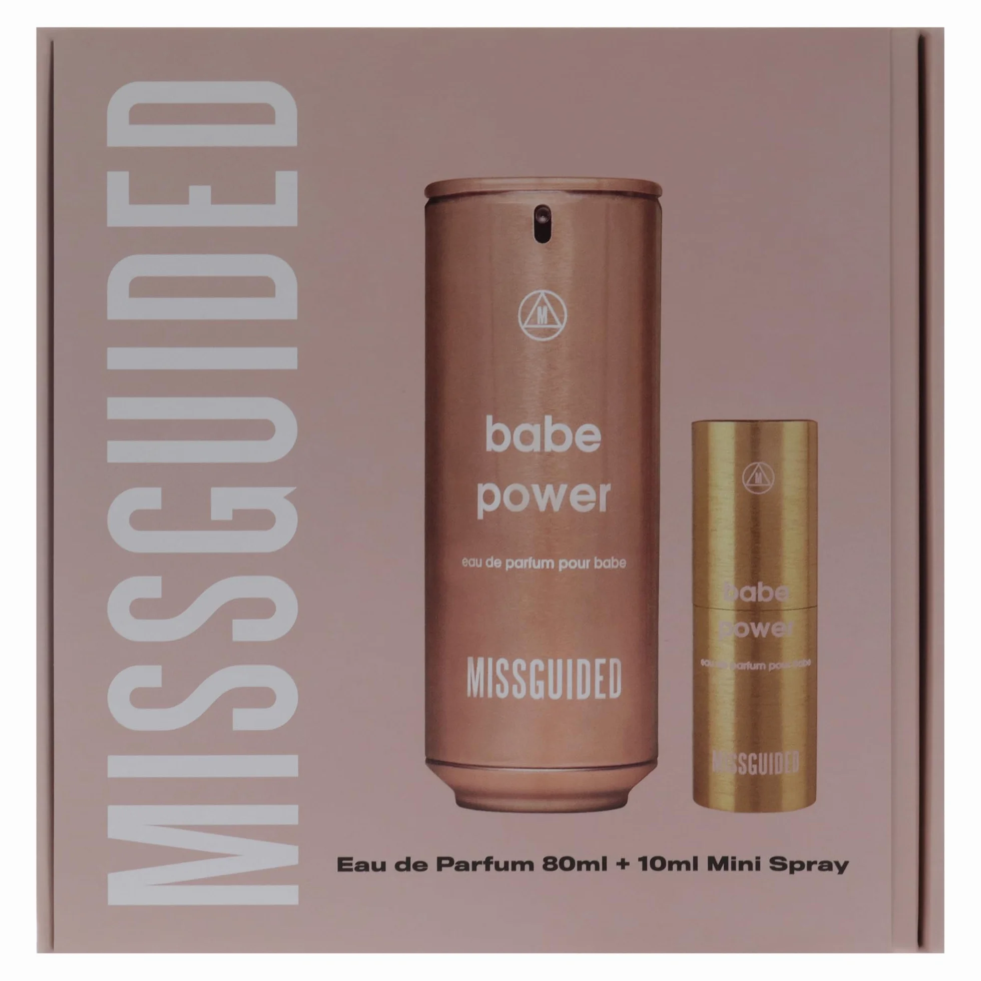 Missguided Babe Power EDP Spray Zestaw Prezentów 2,7 oz + 0,34 oz dla Kobiet