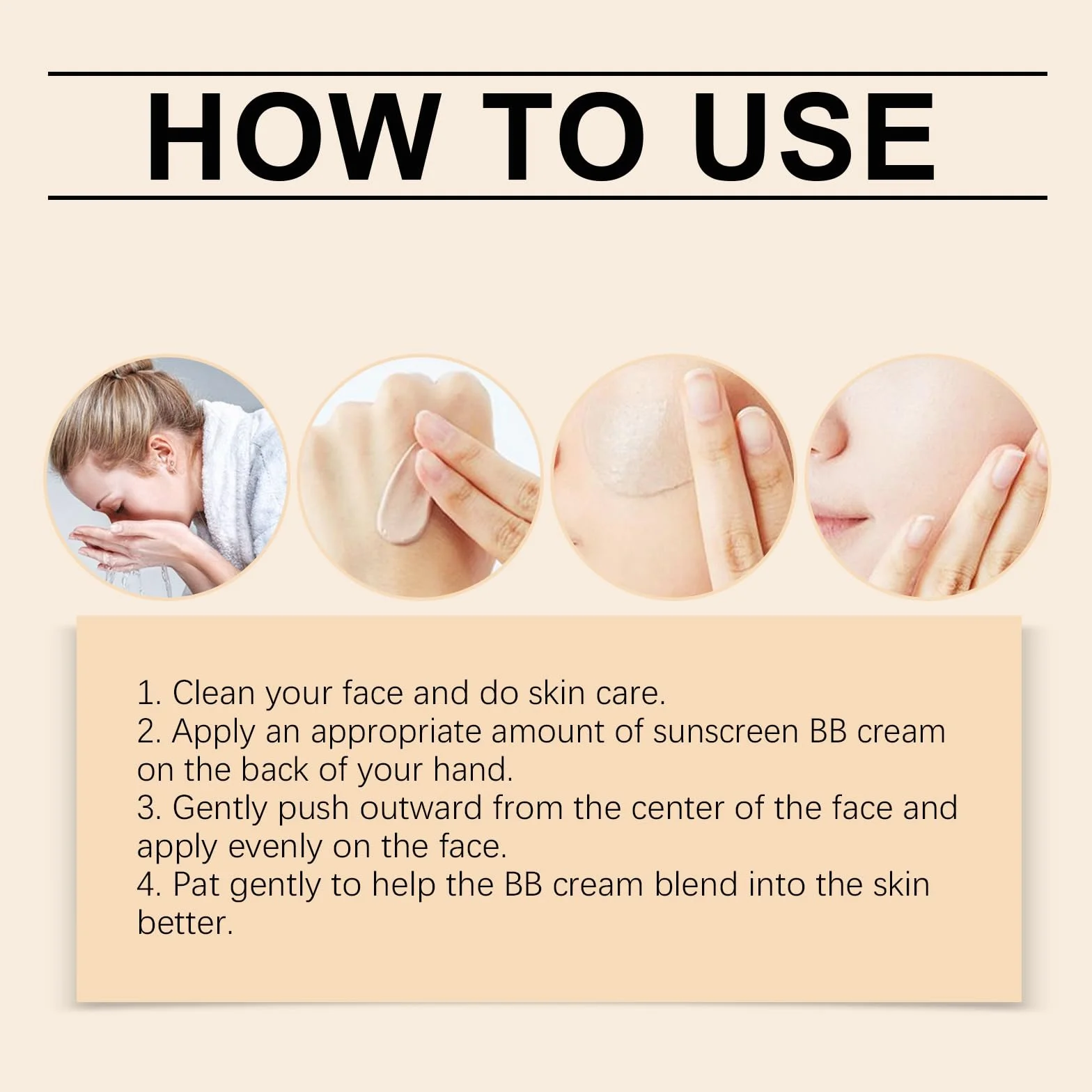 Aloe Vera krem BB do makijażu, korektor, długotrwały i kryjący, kojący skórę, matujący, dla uzyskania idealnej cery, wegański i testowany dermatologicznie (kość słoniowa)