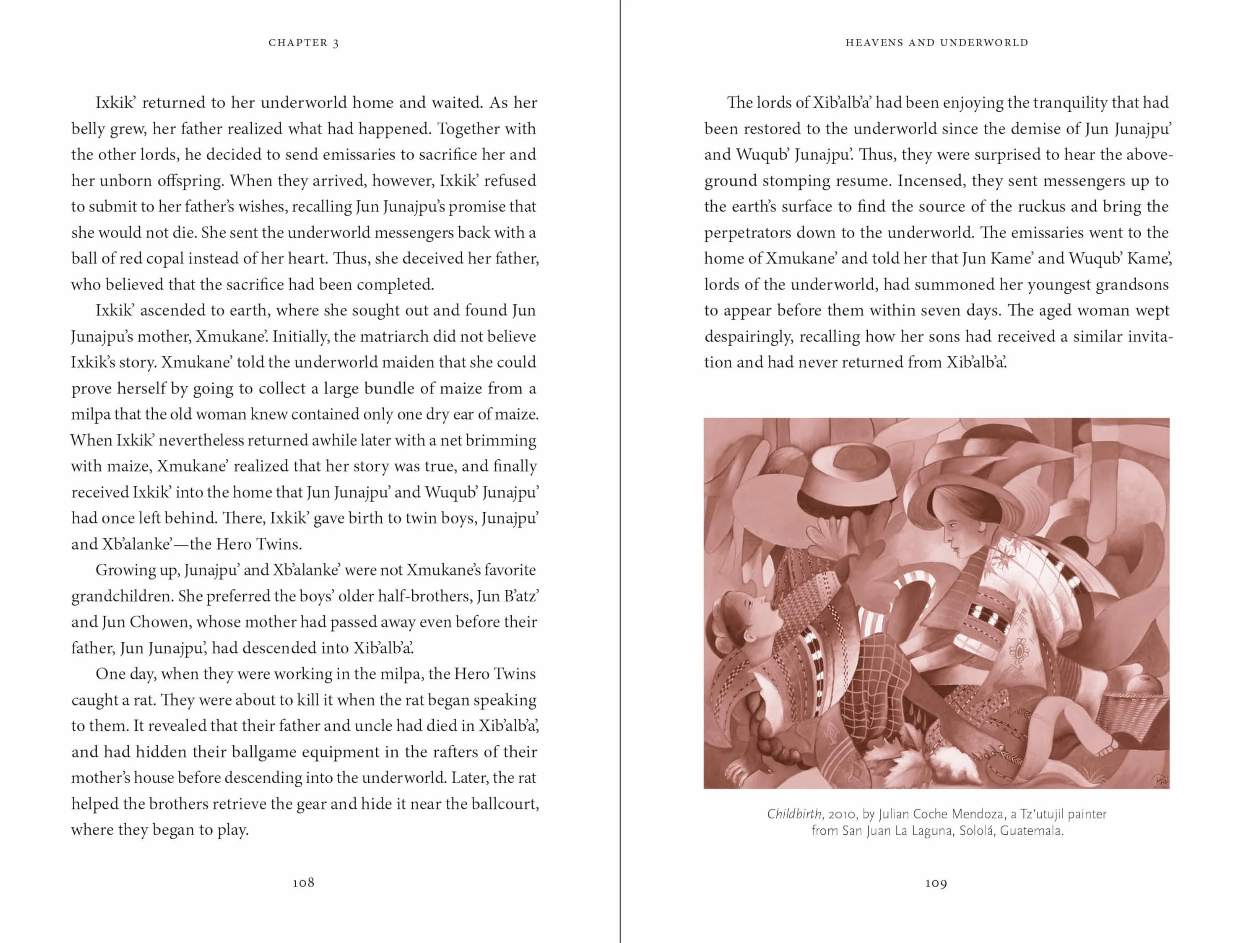 The Maya Myths : A Guide to the Gods, Heroes and Ancestors /anglais