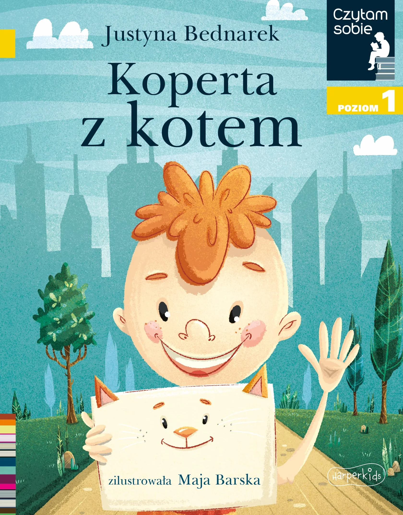 Koperta z kotem. Czytam sobie. Poziom 1