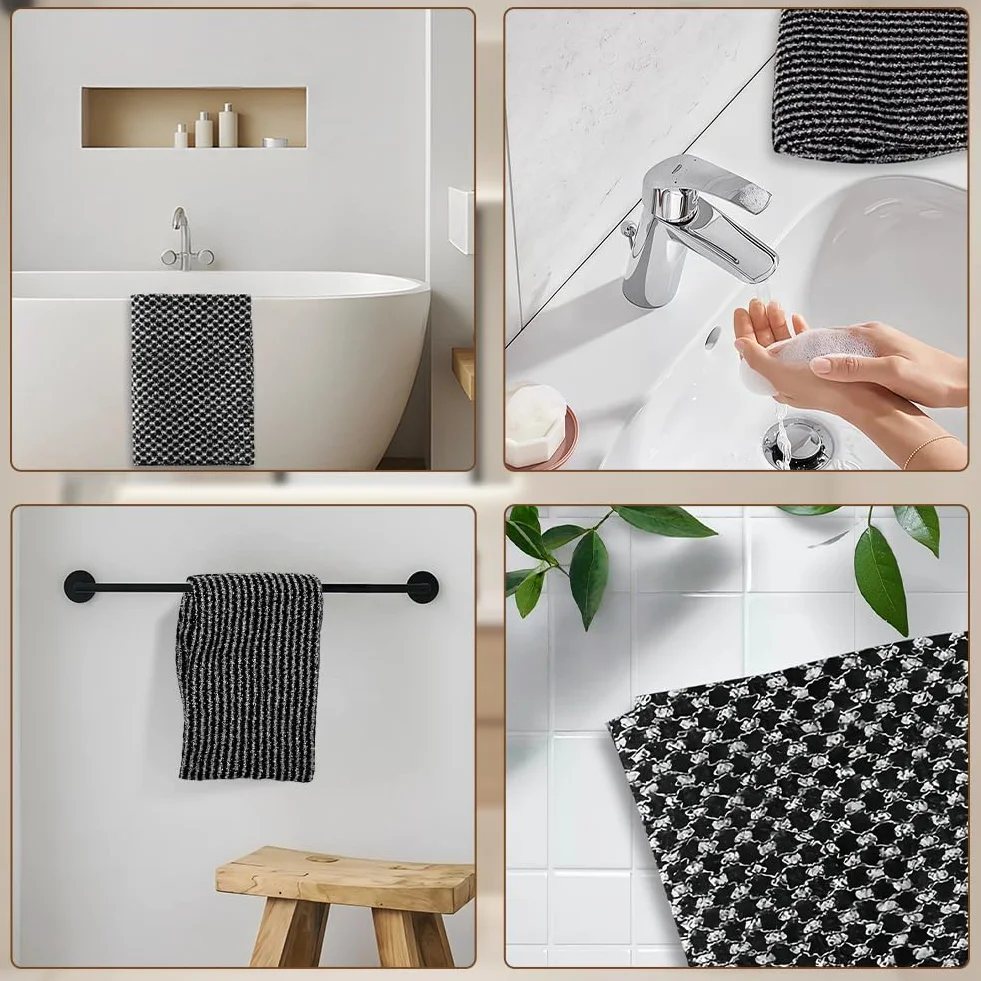 Flintronic Gąbka do kąpieli 100 cm, 2 sztuki, ultra miękka, głębokie czyszczenie