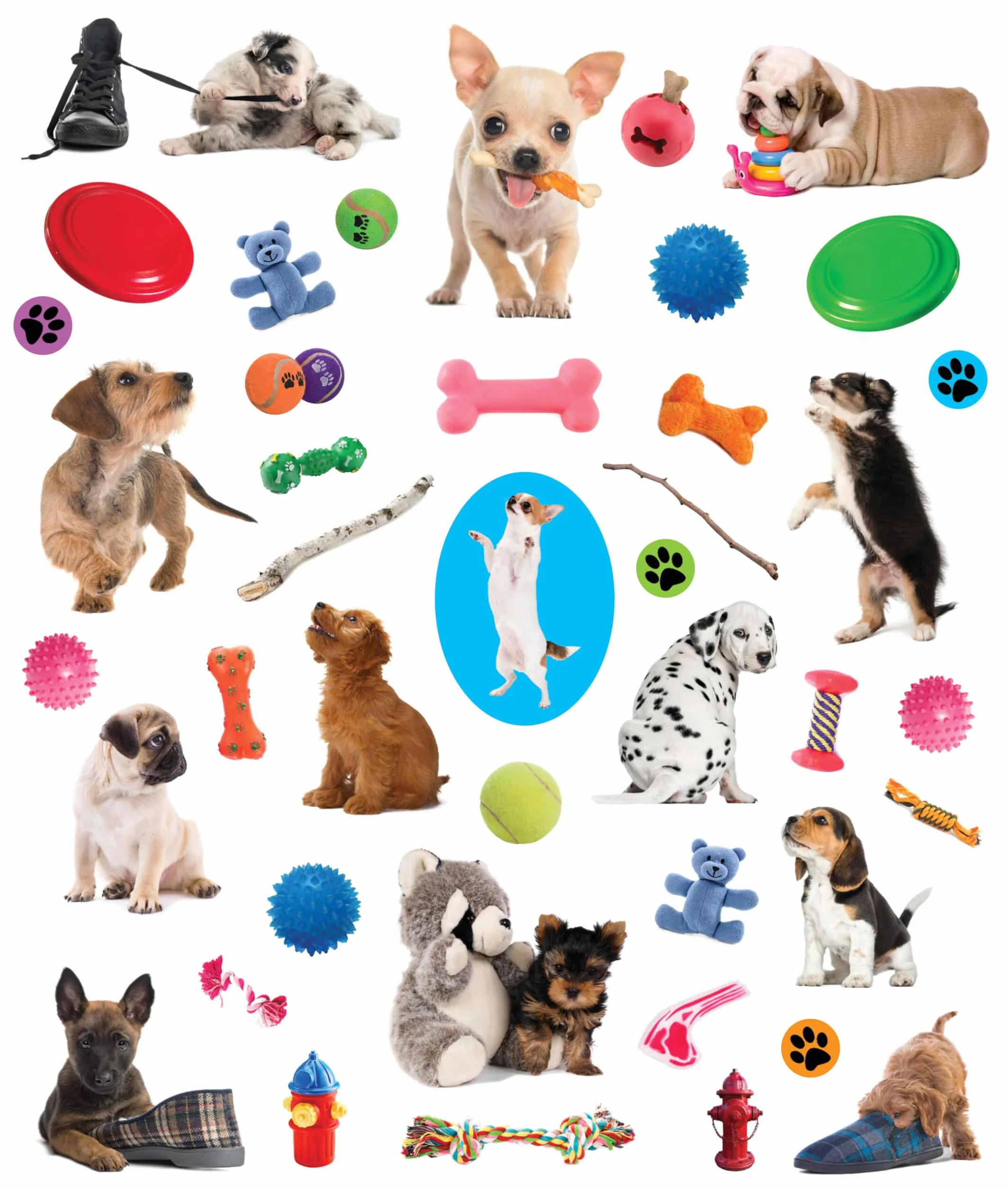 Eyelike Stickers: Puppies
