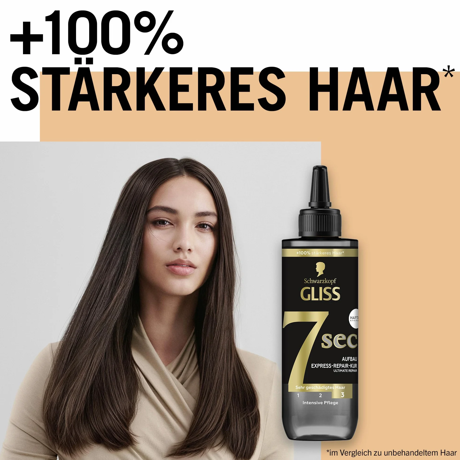 Gliss Kur Ultimate Repair kuracja do włosów 200 ml 7 Sec Express-Repair