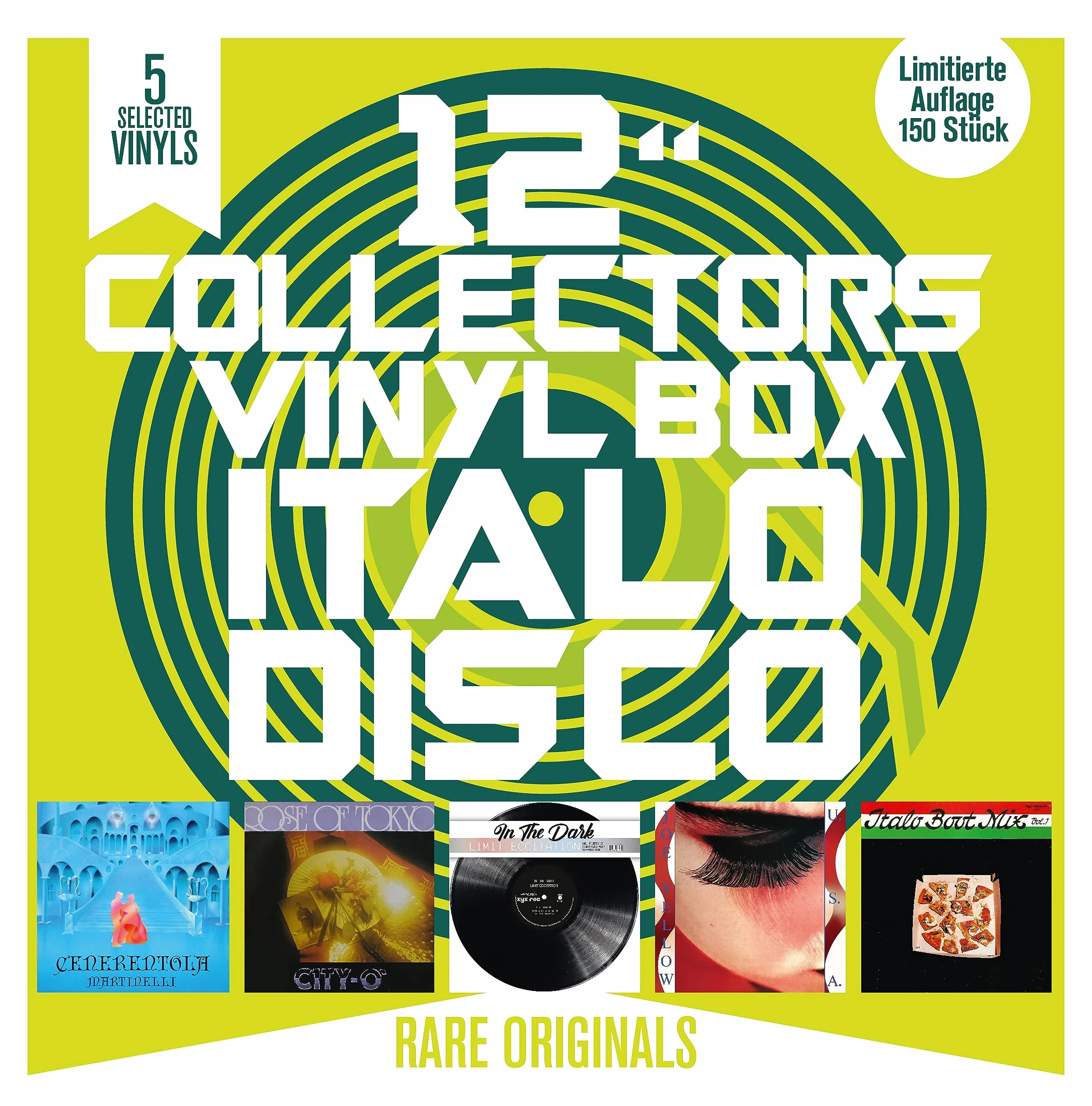 Italo Disco 12" Collector's Vinyl Box